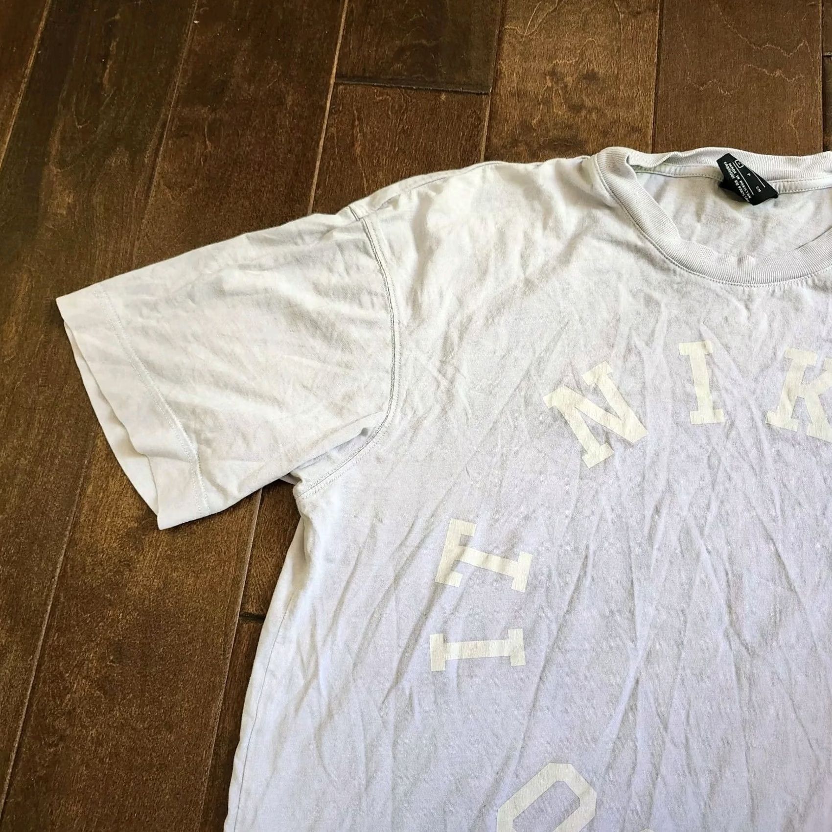 Nike Nike Men Shirt Short Sleeve Just Do It Saying Small Multicolor Cotton Breathing All Seasons S Short Sleeve Crew Neck Stains Size US S / EU 44-46 / 1 - 4 Thumbnail