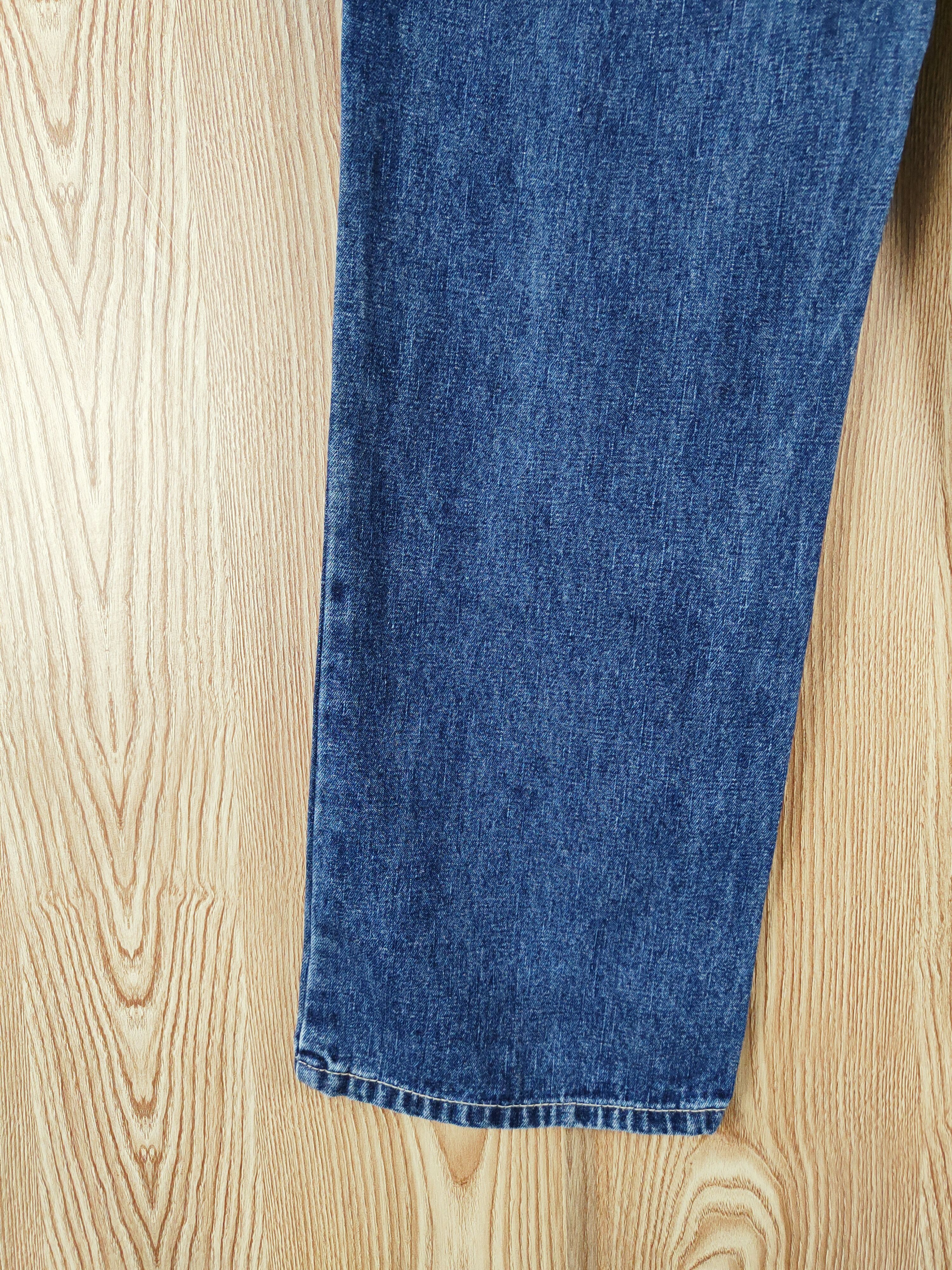 Japanese Brand Private Pause Blue Distressed Ripped Jeans #W386 Size US 28 / EU 44 - 10 Thumbnail