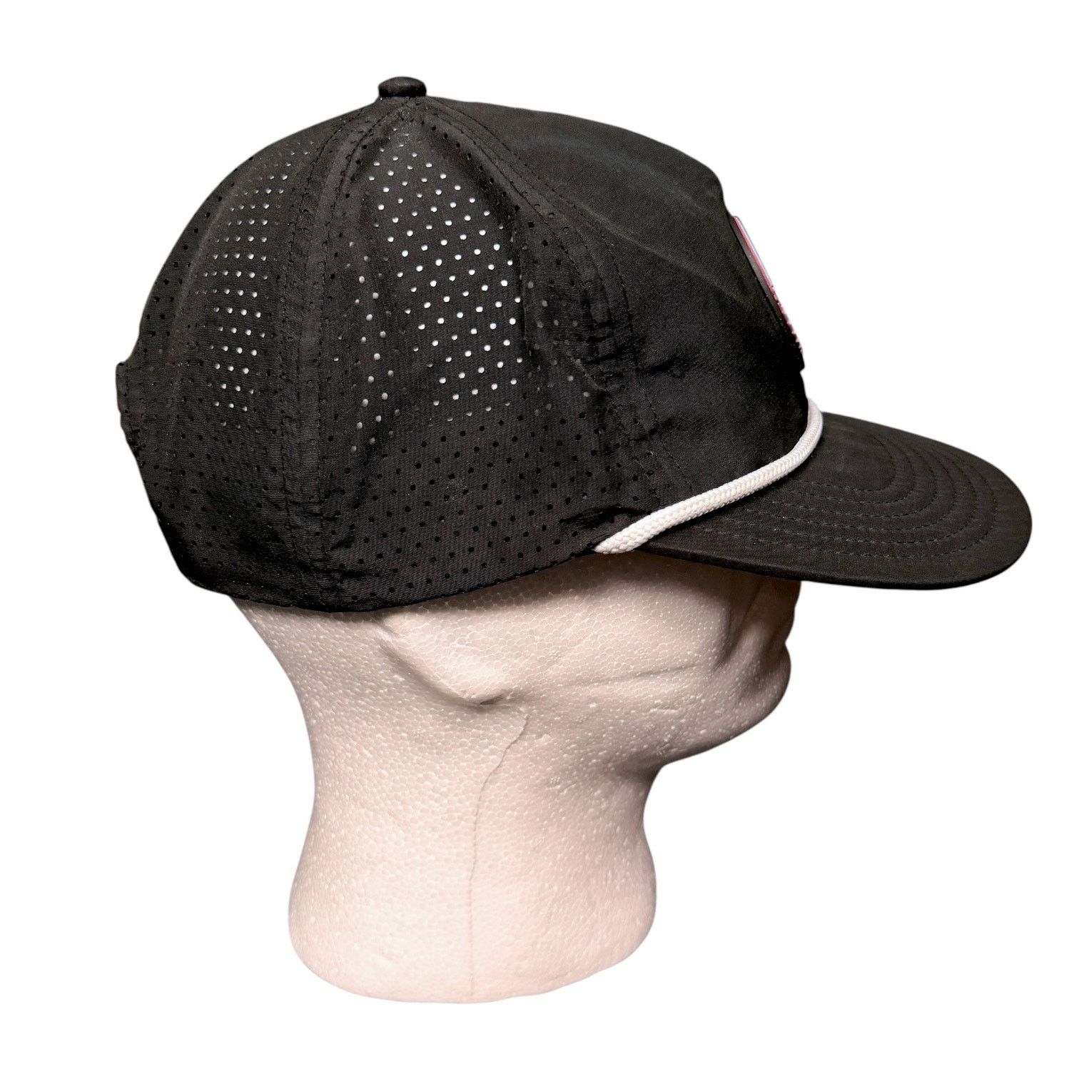 Billabong Billabong Range Trucker Snapback Black Mesh Hat Surfer OS Size ONE SIZE - 2 Thumbnail
