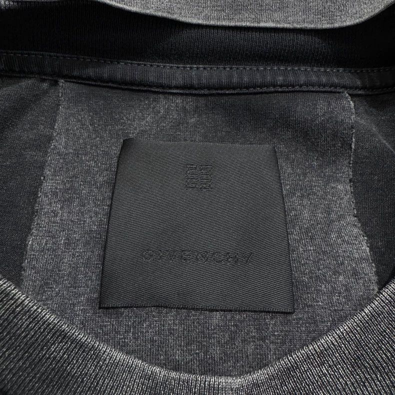 Givenchy Givenchy Washed Distressed Triple-layer Patch Hooded Shirt Size US M / EU 48-50 / 2 - 3 Thumbnail