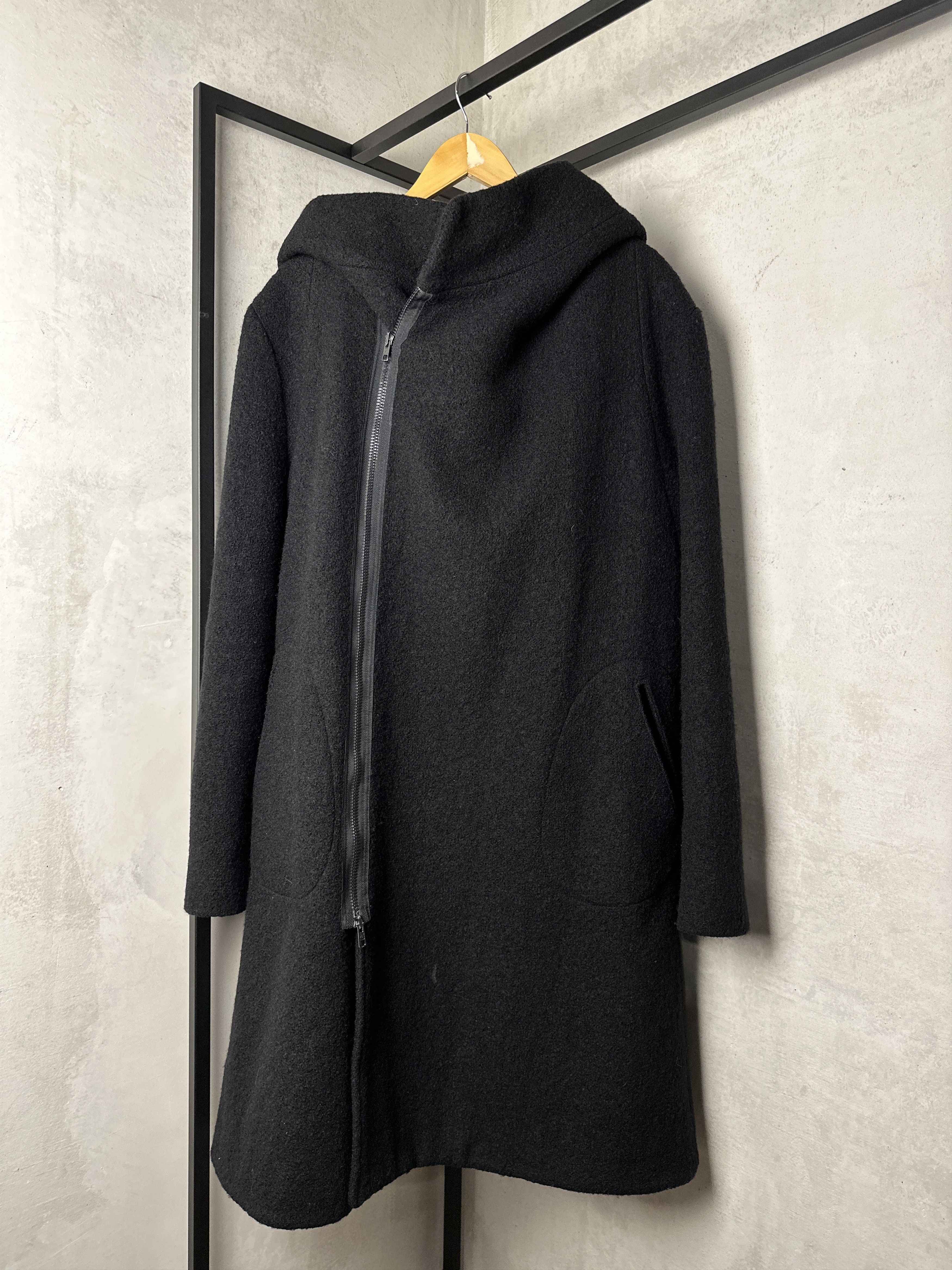 Atelier Recreated Rick Owens Hooded Wool Coat