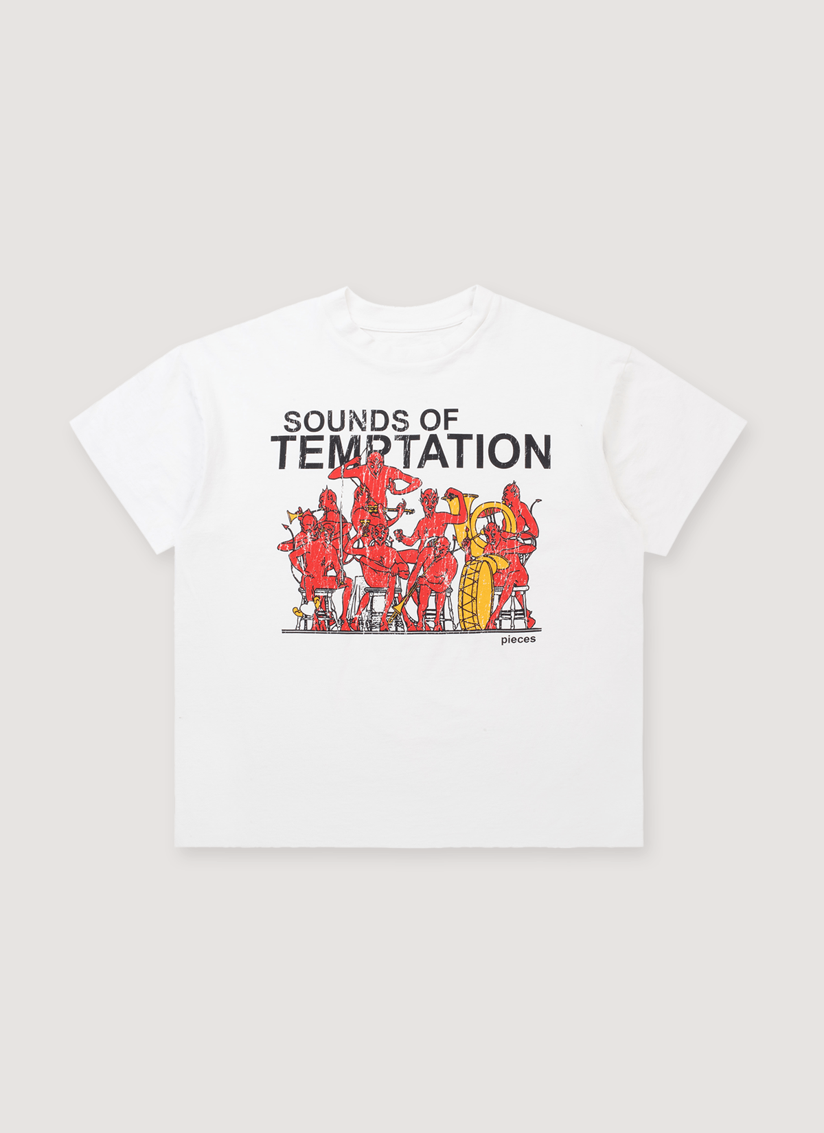Other Pieces Temptations Tee Off White Size US XL / EU 56 / 4 - 1 Thumbnail