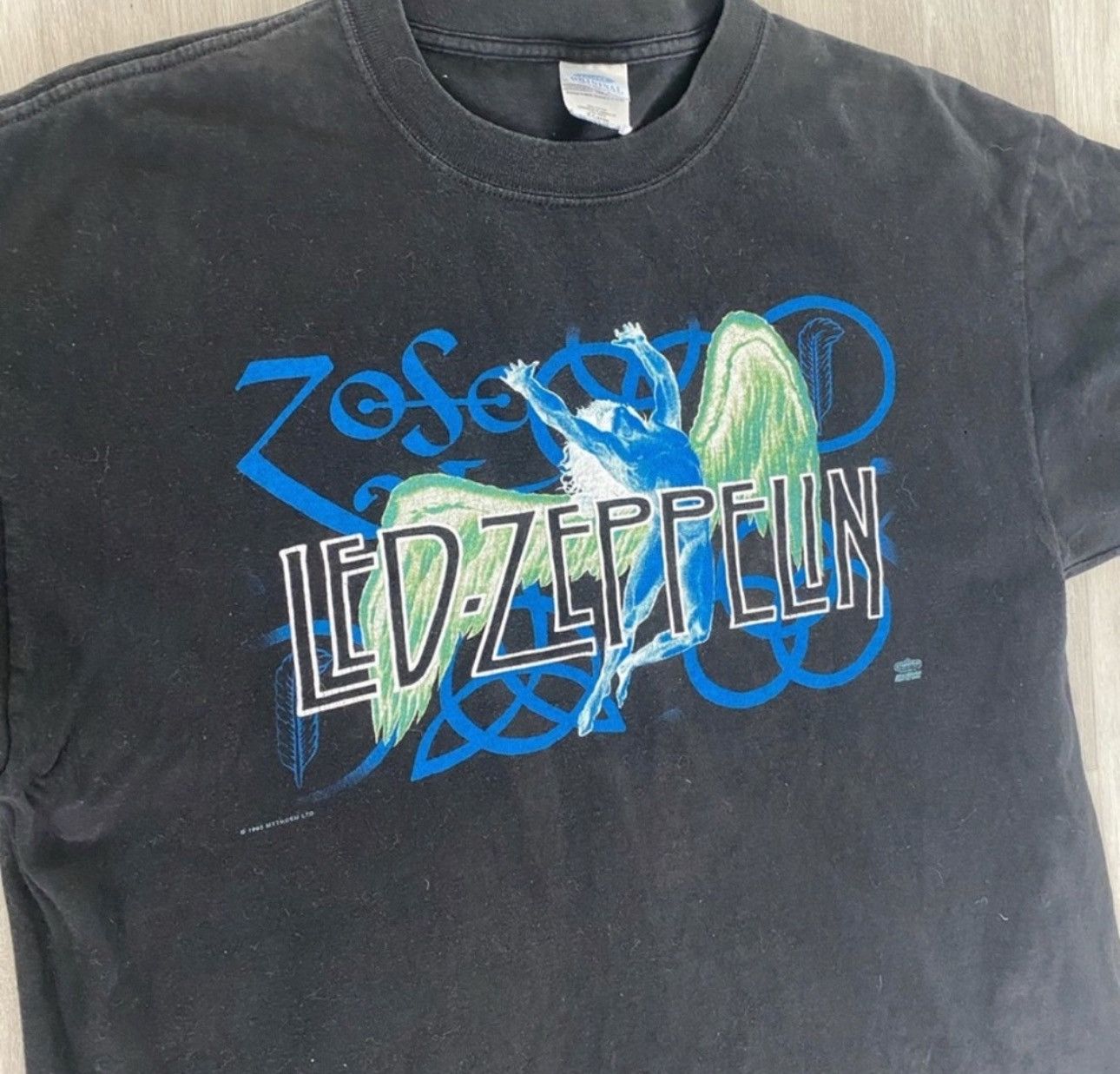 Vintage Led Zeppelin 1995 vintage shirt Size US XL / EU 56 / 4 - 2 Thumbnail