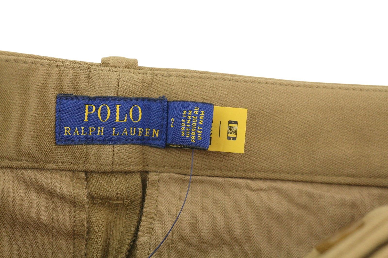 Polo Ralph Lauren W26 Brown Chino Slim Fit Zip Fly Ankle Trousers 84709 Size 26" / US 2 / IT 38 - 10 Thumbnail