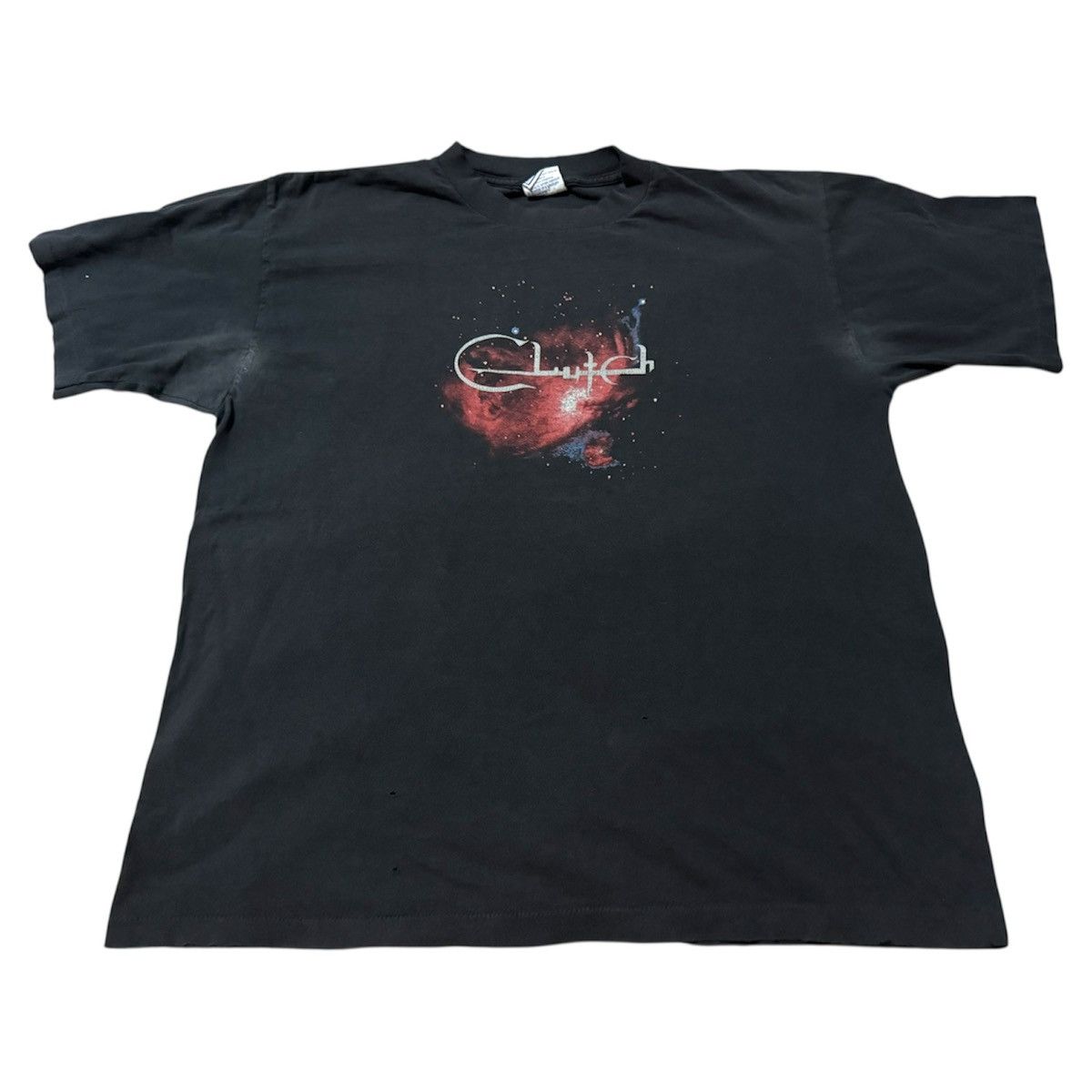 Band Tees Vintage 90s Clutch 1995 Spaceghost T Shirt Size US XL / EU 56 / 4 - 1 Thumbnail
