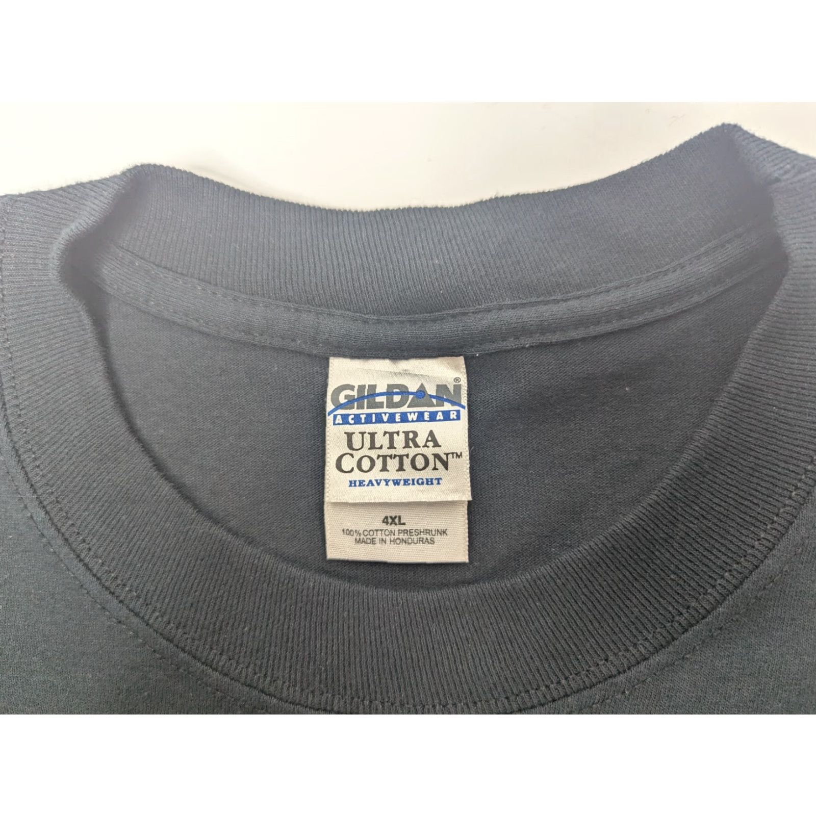 Gildan VINTAGE T-Shirt San Judas Tadeo Double Sided Size 4XL Black Cotton Gildan Religious Men Crew Neck Short Sleeve Christian Bible Judas T-Shirt 4XL Size US XXL / EU 58 / 5 - 5 Thumbnail