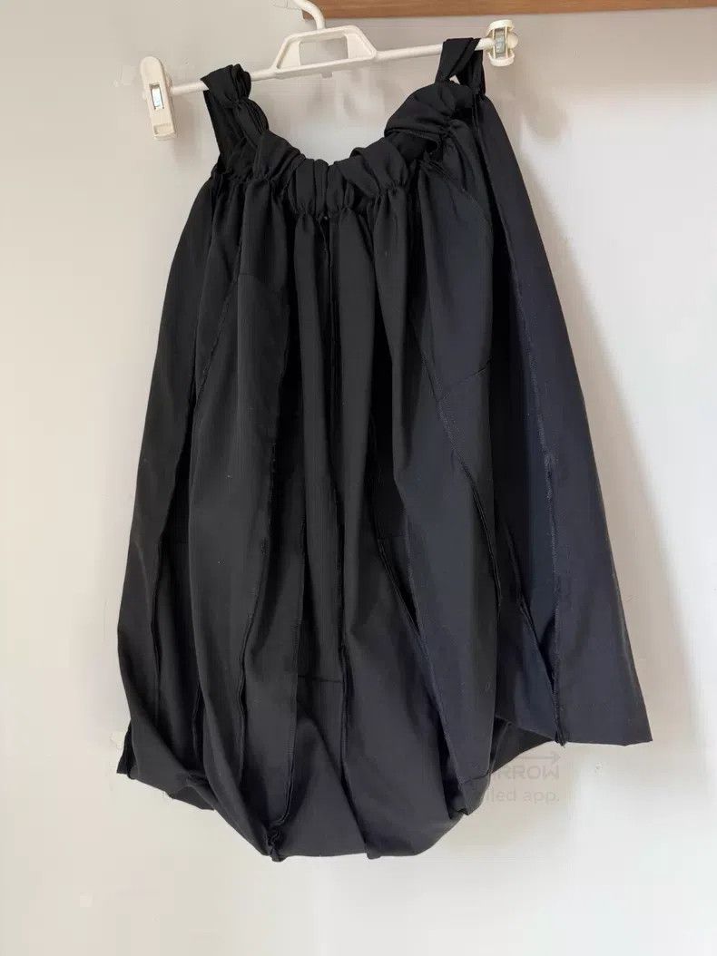 Comme des Garcons Comme des Garcons size XS Black Multi-pleated Midi Skirt Size 22" - 1 Thumbnail