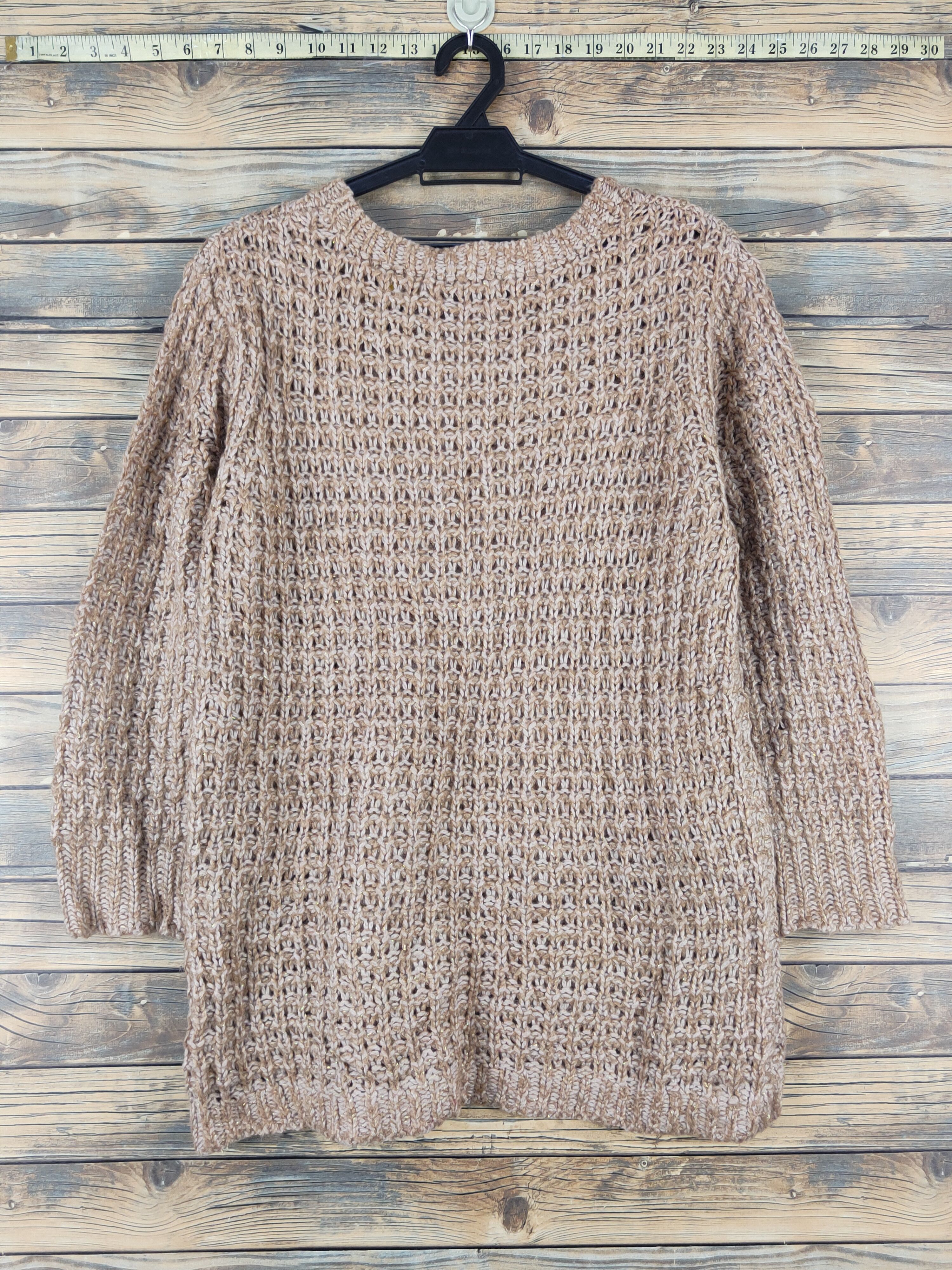 Japanese Brand × Vintage Honeysuckle Rose Brown Knitwear Sweatshirts #W2037 Size L / US 10 / IT 46 - 7 Thumbnail