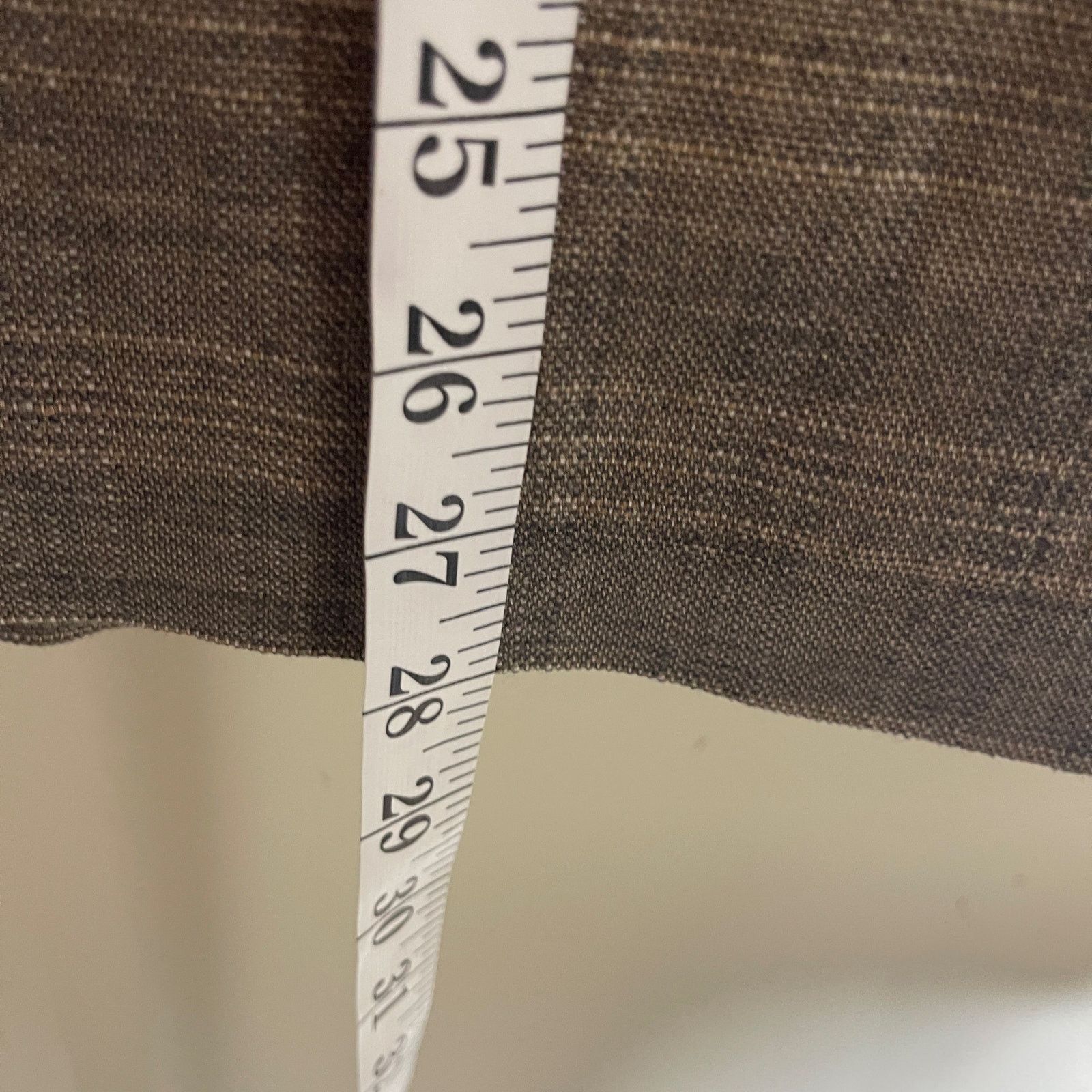 eskandar New Eskandar brown wool linen straight skirt sz 2 M Size 30" / US 8 / IT 44 - 9 Thumbnail