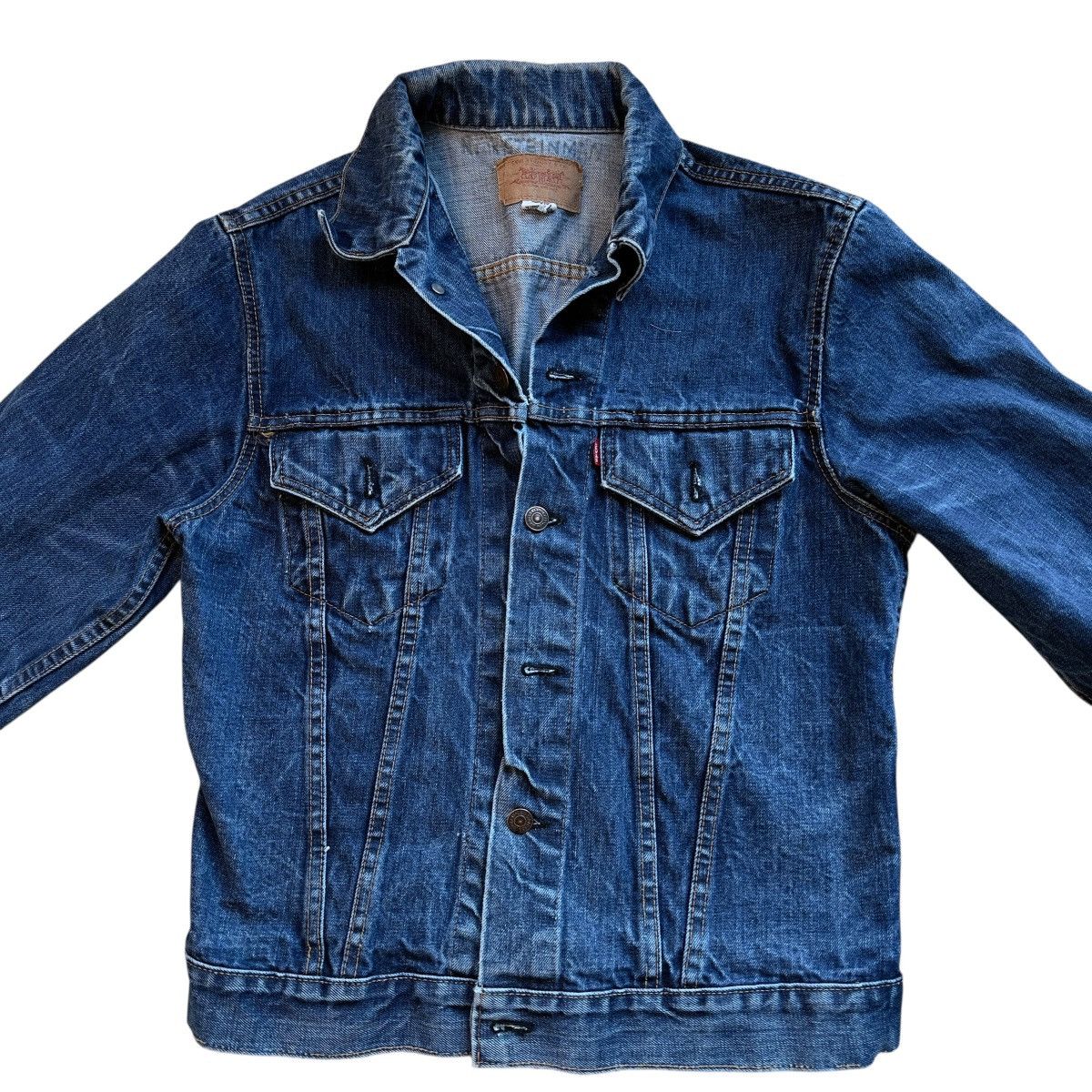 Levi's 1971 Levi’s jacket, Trucker III, 70505-0217 only 2 pockets Size M / US 6-8 / IT 42-44 - 1 Thumbnail