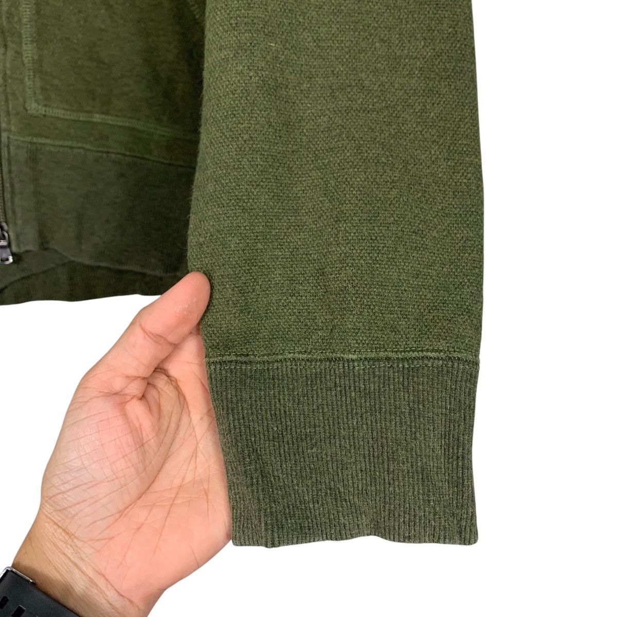 Paul Smith PAUL SMITH Turtleneck Green Zipper Sweater #2208-C97 Size US L / EU 52-54 / 3 - 13 Thumbnail