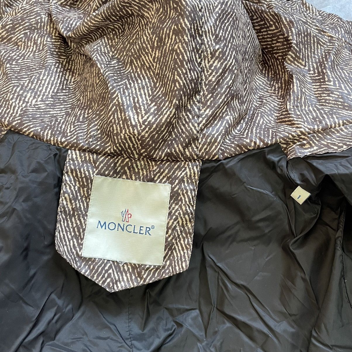Other Moncler brown rosean giubbotto Puffer Down jacket coat Size S / US 4 / IT 40 - 2 Thumbnail