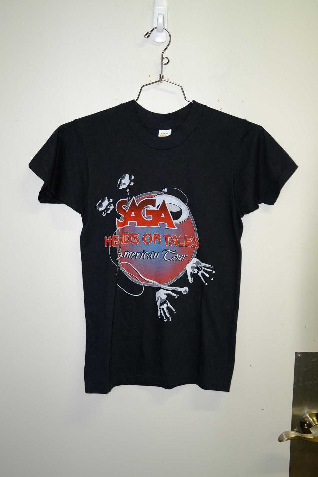 Sacai 84' Saga Heads Or Tails American Tour T-Shirt Size M / US 6-8 / IT 42-44 - 1 Thumbnail