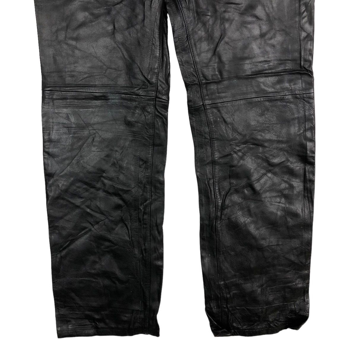 パンツ Paul Smith Jeans Vintage Leather Pants L 🔥90's Rare Vintage Genuine Leather Pants Paul Smith Japan
