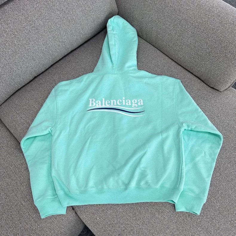 Balenciaga Balenciaga Coke embroidered zipper hooded sweater Size US M / EU 48-50 / 2 - 2 Thumbnail