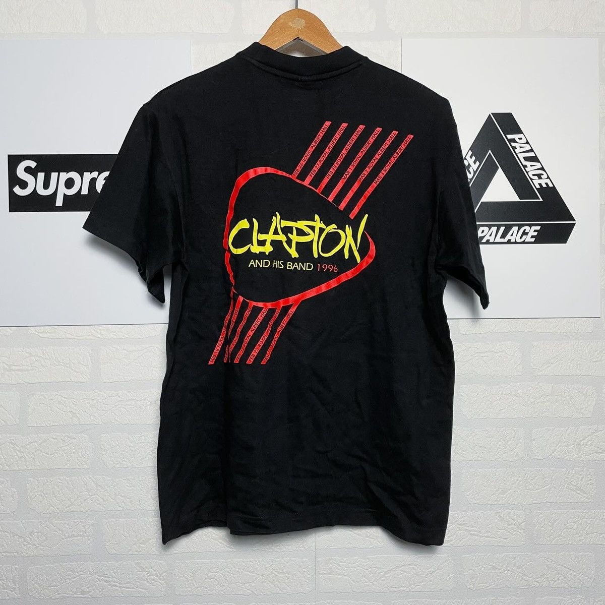 Band Tees × Vintage Rare !1996 Eric Clapton royal Albert hall Tour merch t-shirt Size US M / EU 48-50 / 2 - 2 Thumbnail