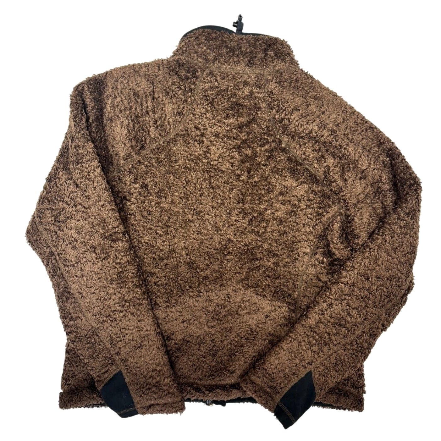 Mountain Hardwear VINTAGE Mountain Hardwear Poodle Monkey Fleece Jacket Women’s Large Brown Full Zip Pile Size L / US 10 / IT 46 - 2 Thumbnail