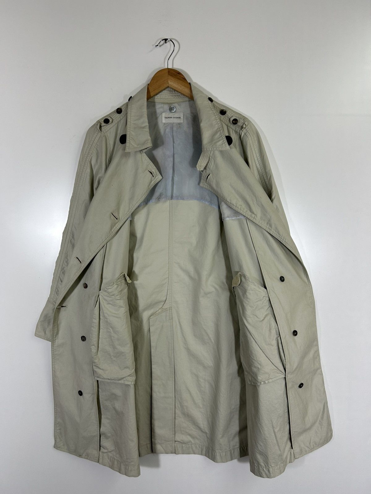 Tsumori Chisato Tsumori Chisato by Issey Miyake Double-Breasted Trench Coat Size M / US 6-8 / IT 42-44 - 9 Thumbnail