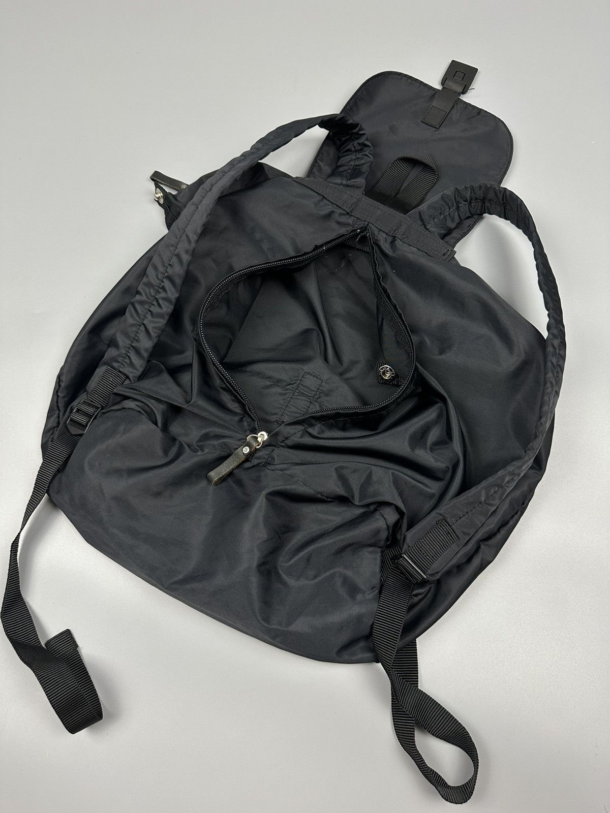 Yohji Yamamoto Yohji Yamamoto Y’saccs Doux Nylon Backpack Size ONE SIZE - 3 Thumbnail