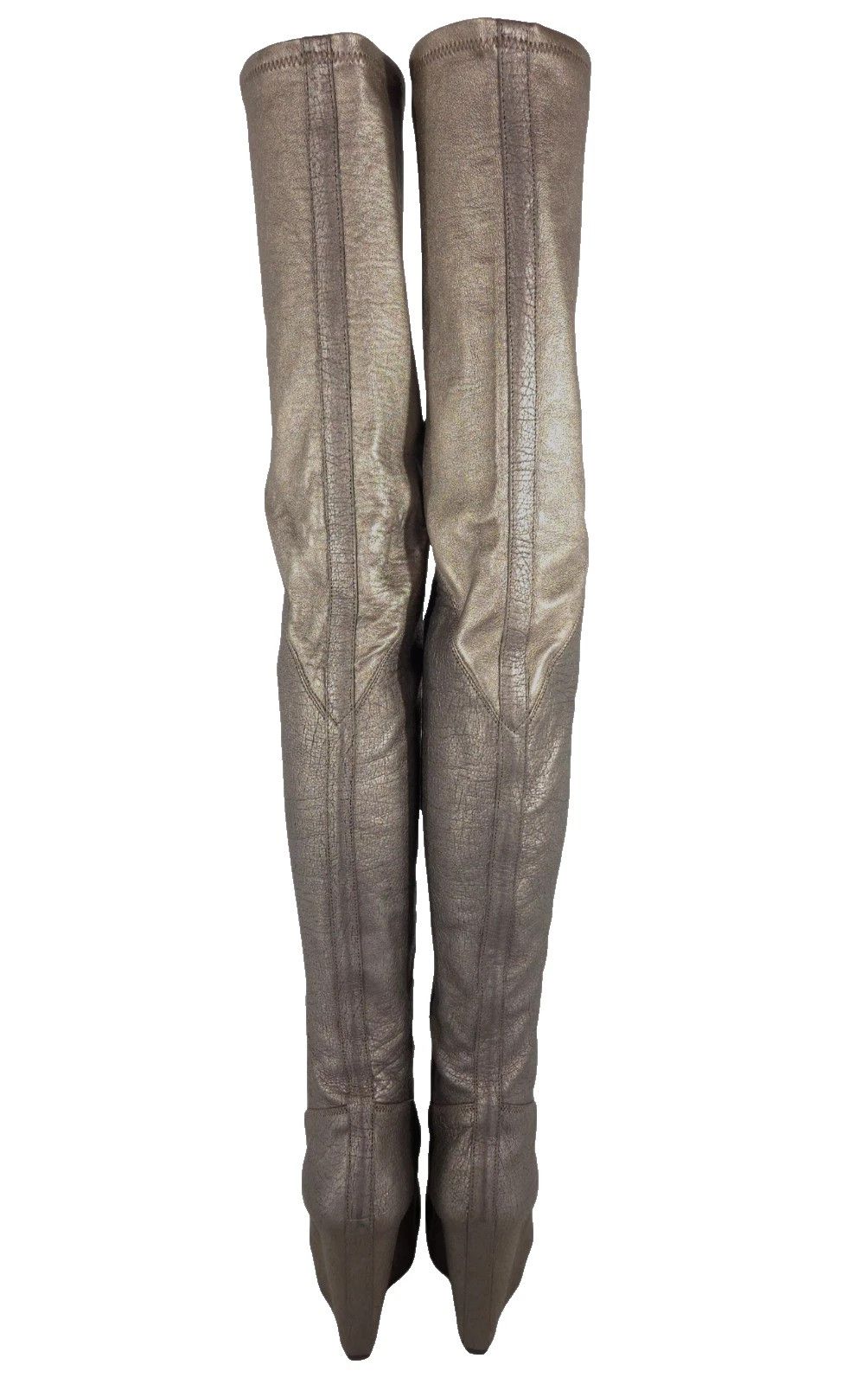 Rick Owens Rick Owens Ruhlmann Boots US 6 EU 36 Womens Silver Tall NWOT Size US 6 / IT 36 - 9 Thumbnail
