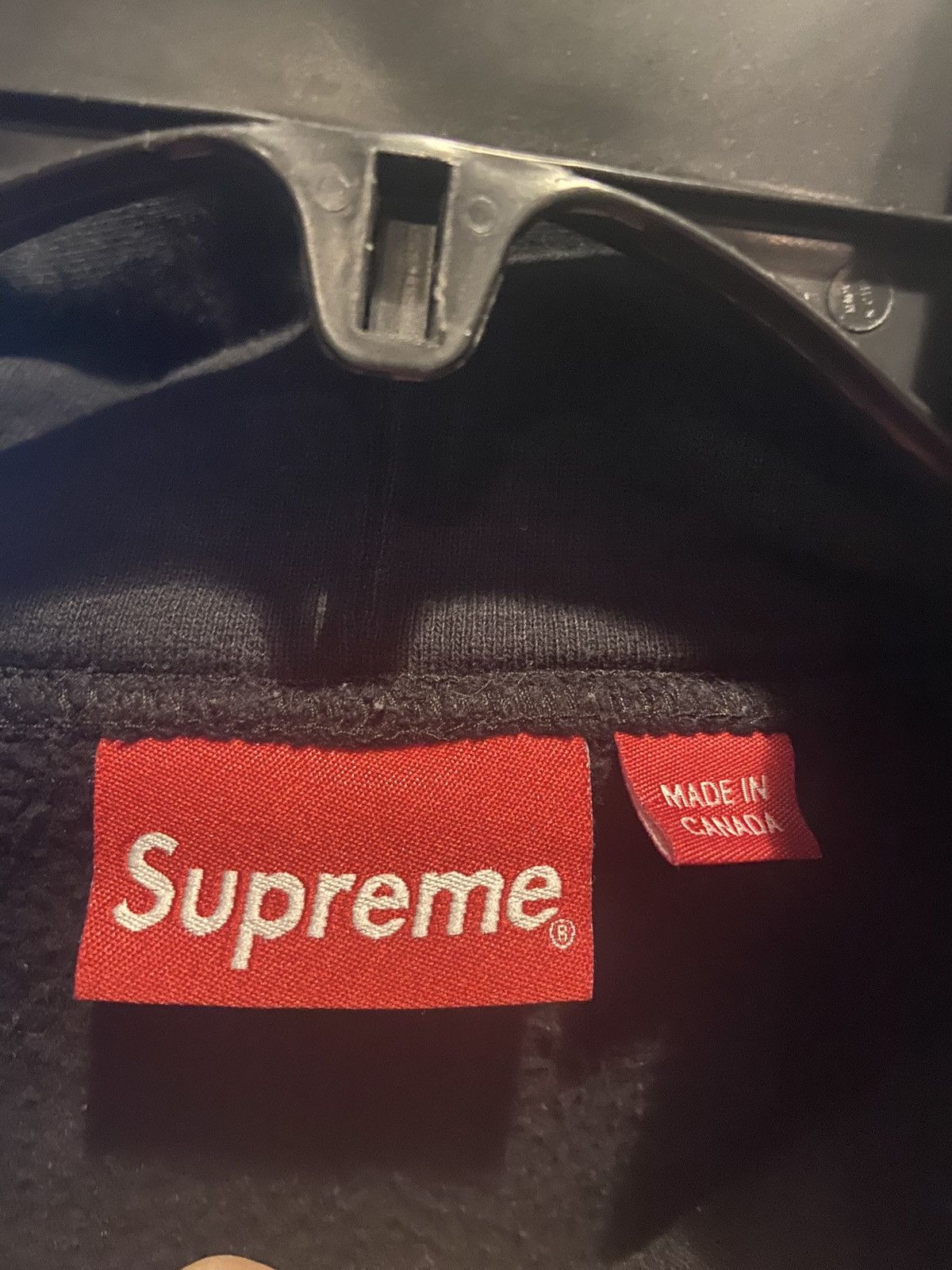 Supreme Supreme SS18 Sleeve Embroidery Hoodie Size US XL / EU 56 / 4 - 5 Thumbnail