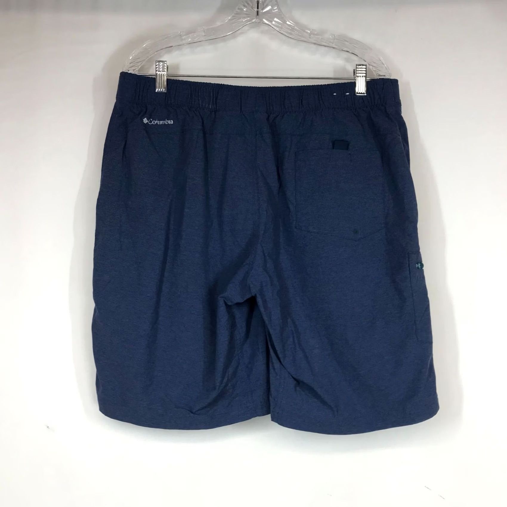 Vintage Columbia Womens 38 Blue Belted Cargo Shorts - Regular Size 26" / US 2 / IT 38 - 4 Thumbnail