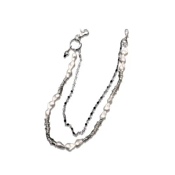 Jewelry Pearl Double Layered Wallet Chain Size ONE SIZE - 5 Thumbnail
