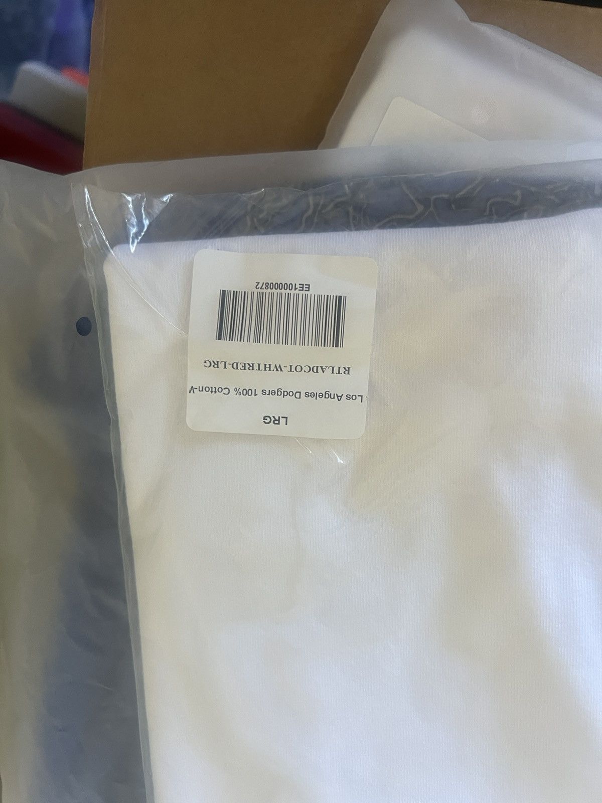 Eric Emanuel Eric Emanuel EE LA Dodgers white ringer tee large Size US L / EU 52-54 / 3 - 4 Thumbnail