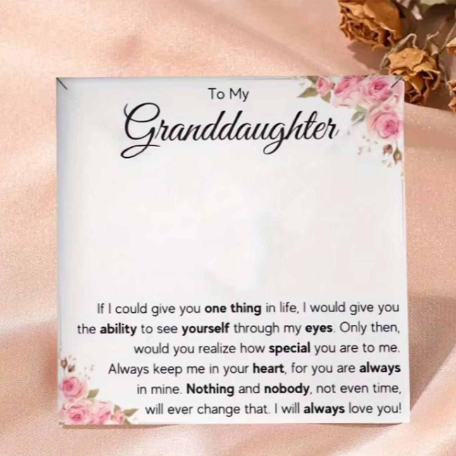 Other Tree of Life Sisters Necklace for Granddaughter - Stainless Size ONE SIZE - 2 Thumbnail