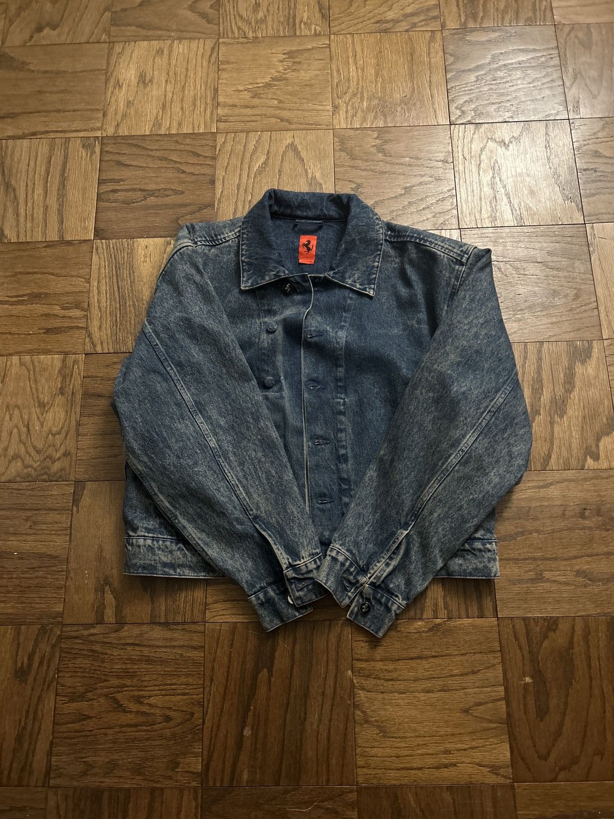 Ferrari Ferrari Boxy Denim Jacket Size US L / EU 52-54 / 3 - 1 Thumbnail