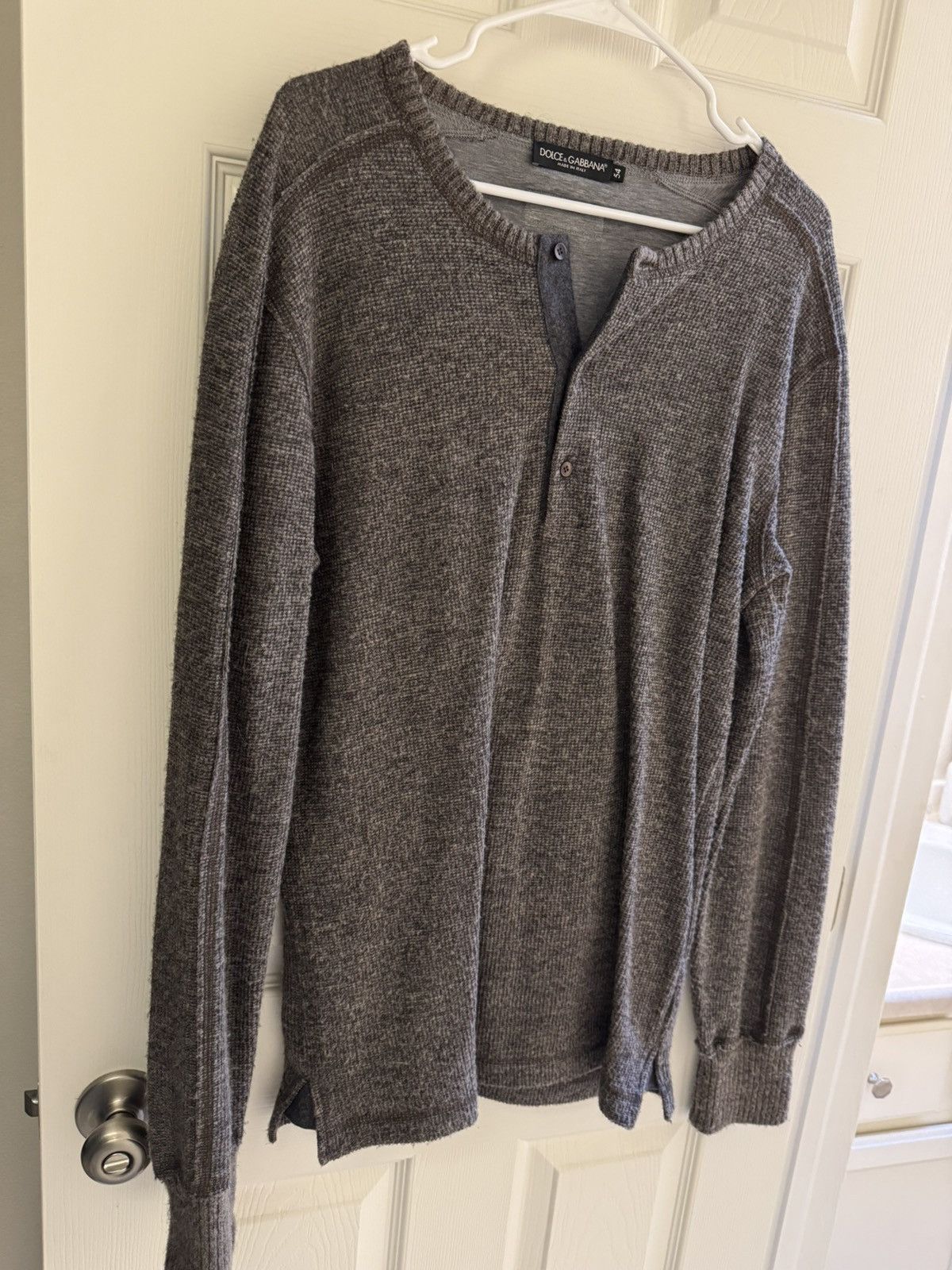 Dolce & Gabbana Dolce & Gabbana Wool Sweater Size US L / EU 52-54 / 3 - 1 Thumbnail