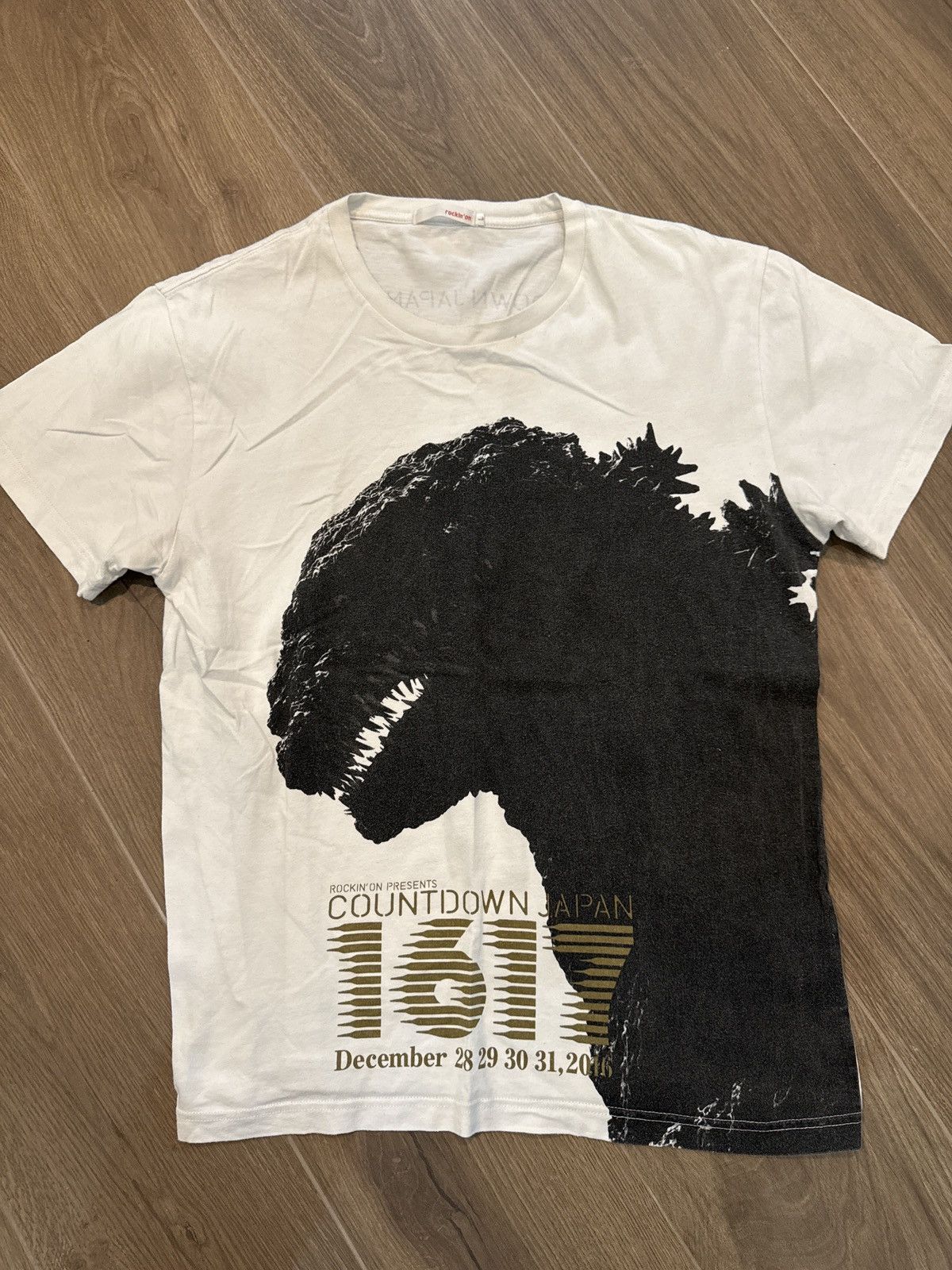 Vintage Vintage Godzilla Shirt Countdown Japan 1617 Size US L / EU 52-54 / 3 - 1 Thumbnail