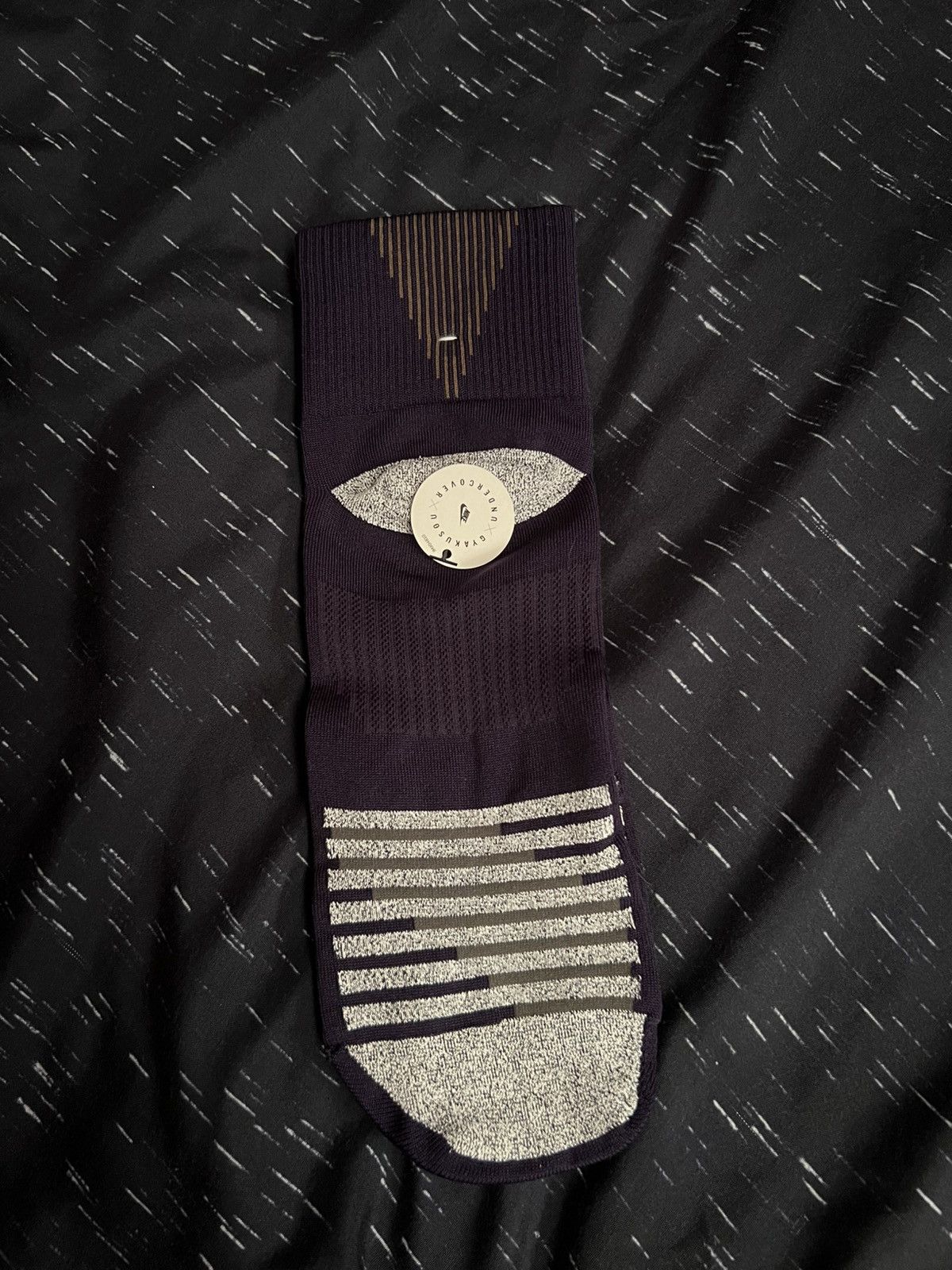Nike Nike NikeLab Undercover Gyakusou Unisex Socks Purple M10-13 Size ONE SIZE - 3 Thumbnail