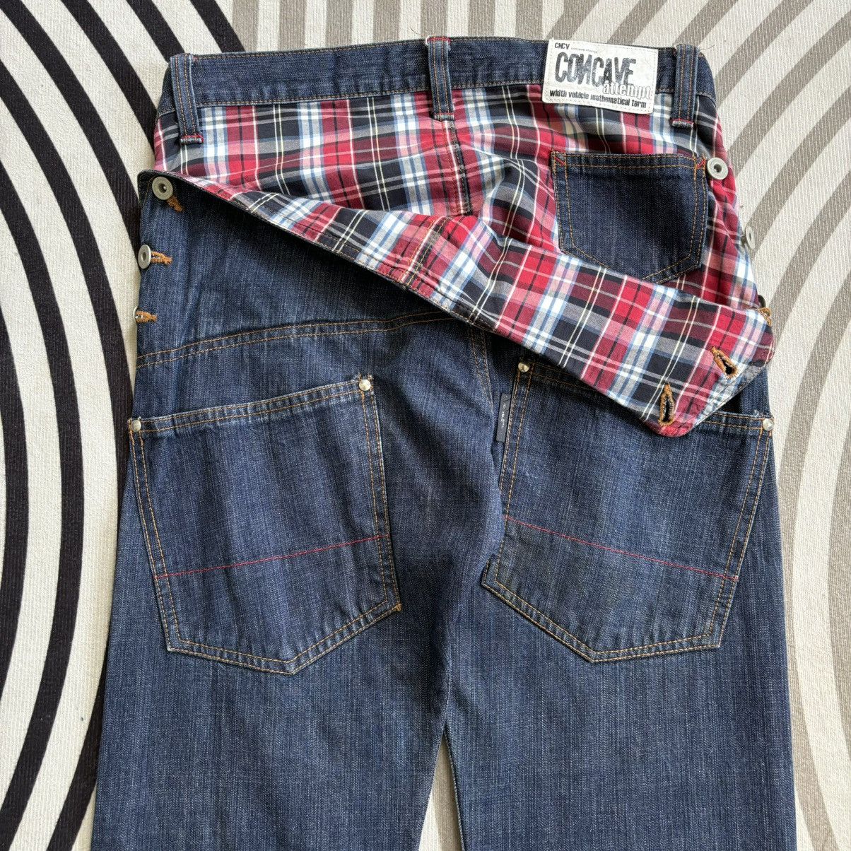 Japanese Brand × Vintage Vintage CNCV Concave Attempt Japanese Denim Jeans Size US 31 - 5 Thumbnail