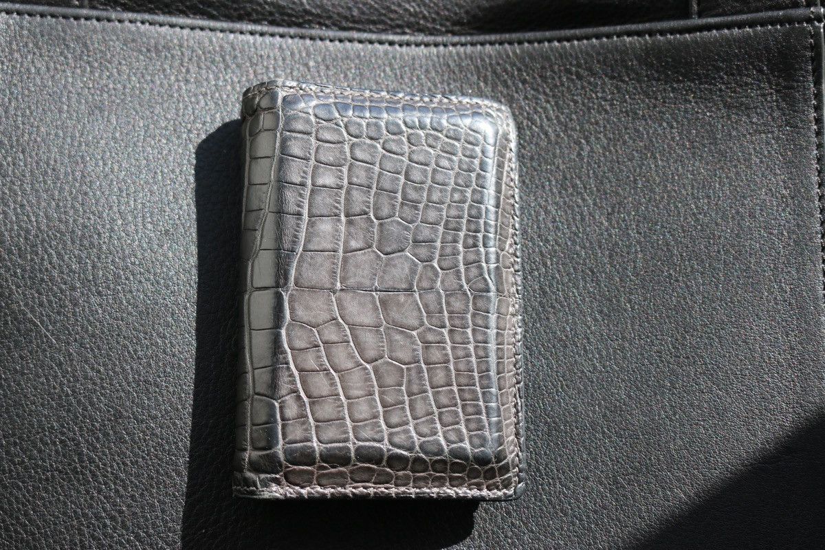 Hermes Hermes MC2 Euclid Cardholder Wallet in Alligator Leather Size ONE SIZE - 5 Thumbnail