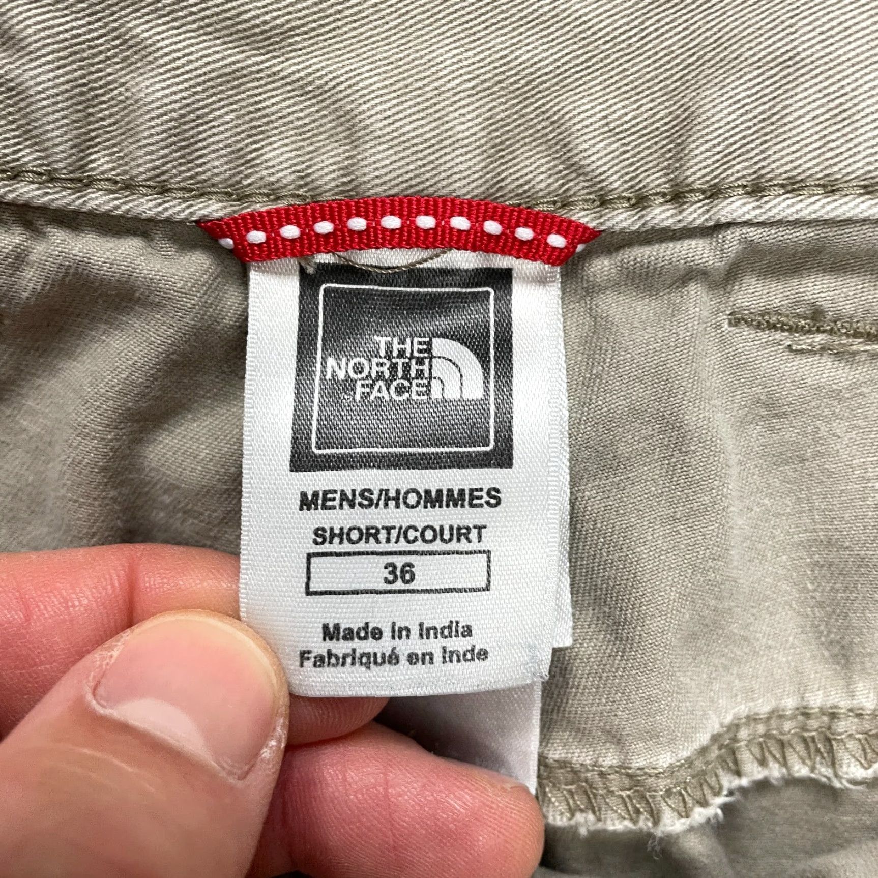 The North Face VINTAGE THE NORTH FACE Chino Shorts Mens 36 Brown Solid Cotton Pockets Casual Outdoor Size US 36 / EU 52 - 7 Thumbnail