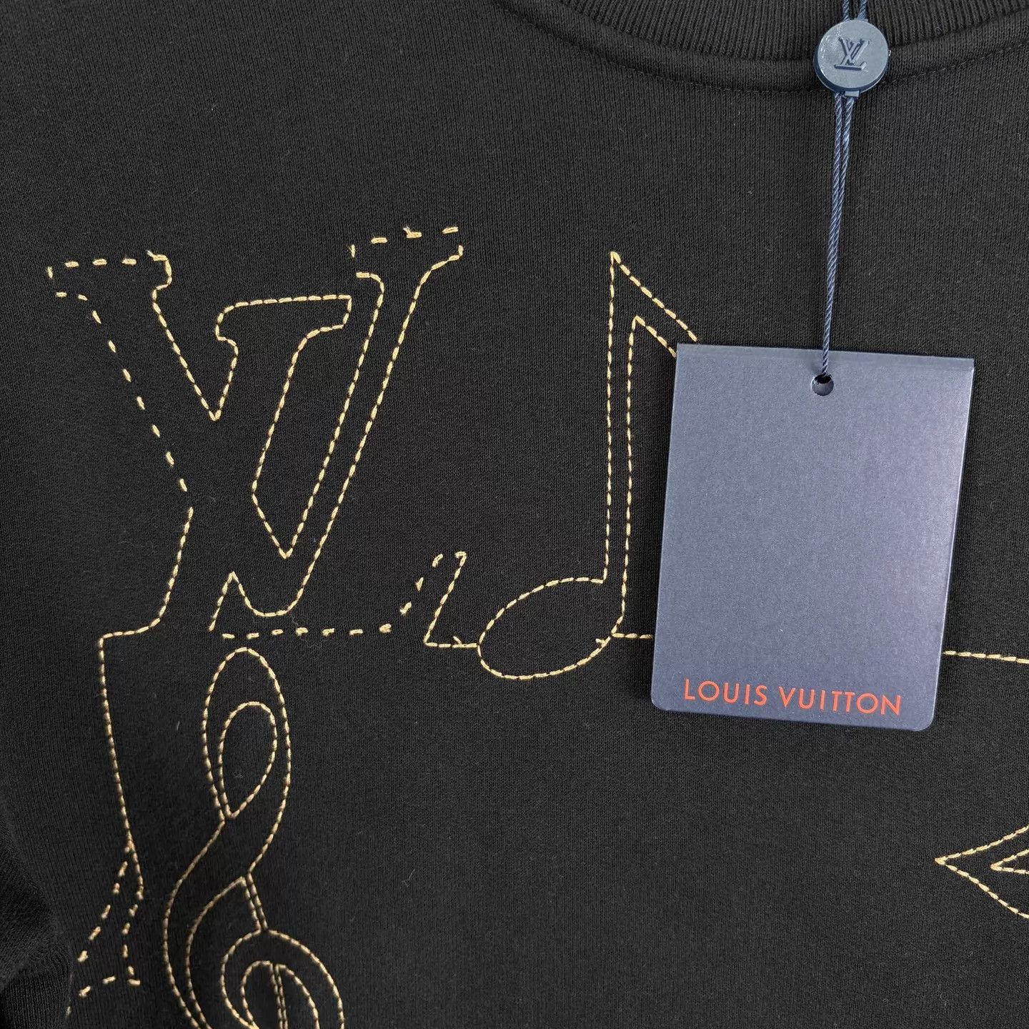 Louis Vuitton LV Music Line Embroidered Logo Sweatshirt S New Size US S / EU 44-46 / 1 - 5 Thumbnail