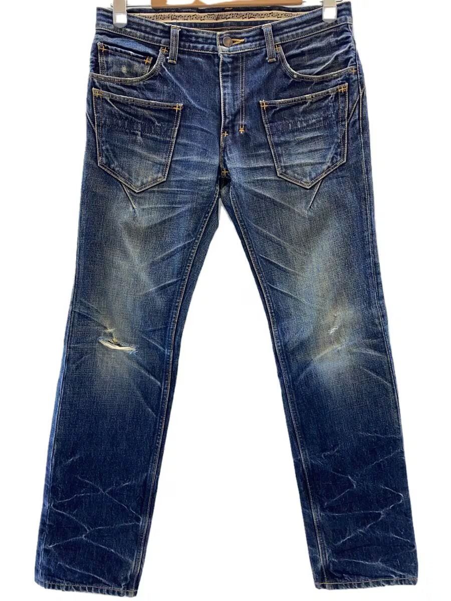 【新品未使用】NUMBER (N)INE LOVELESSGUILD PRIME Number (N)ine x Loveless Guild Prime Distressed Skinny Denim