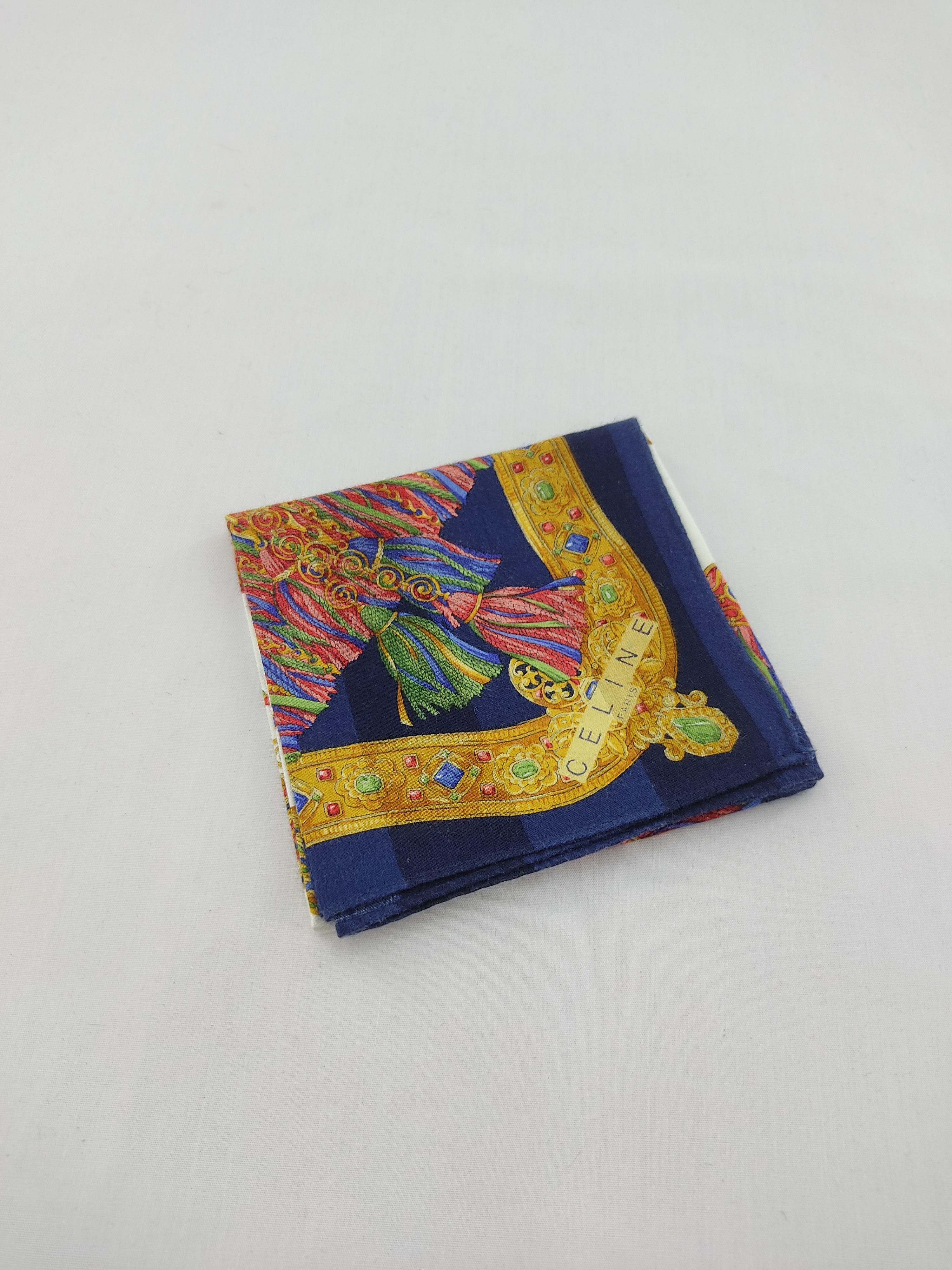 Celine Vintage Celine Handkerchief / Neckwear / Bandana Size ONE SIZE - 3 Thumbnail