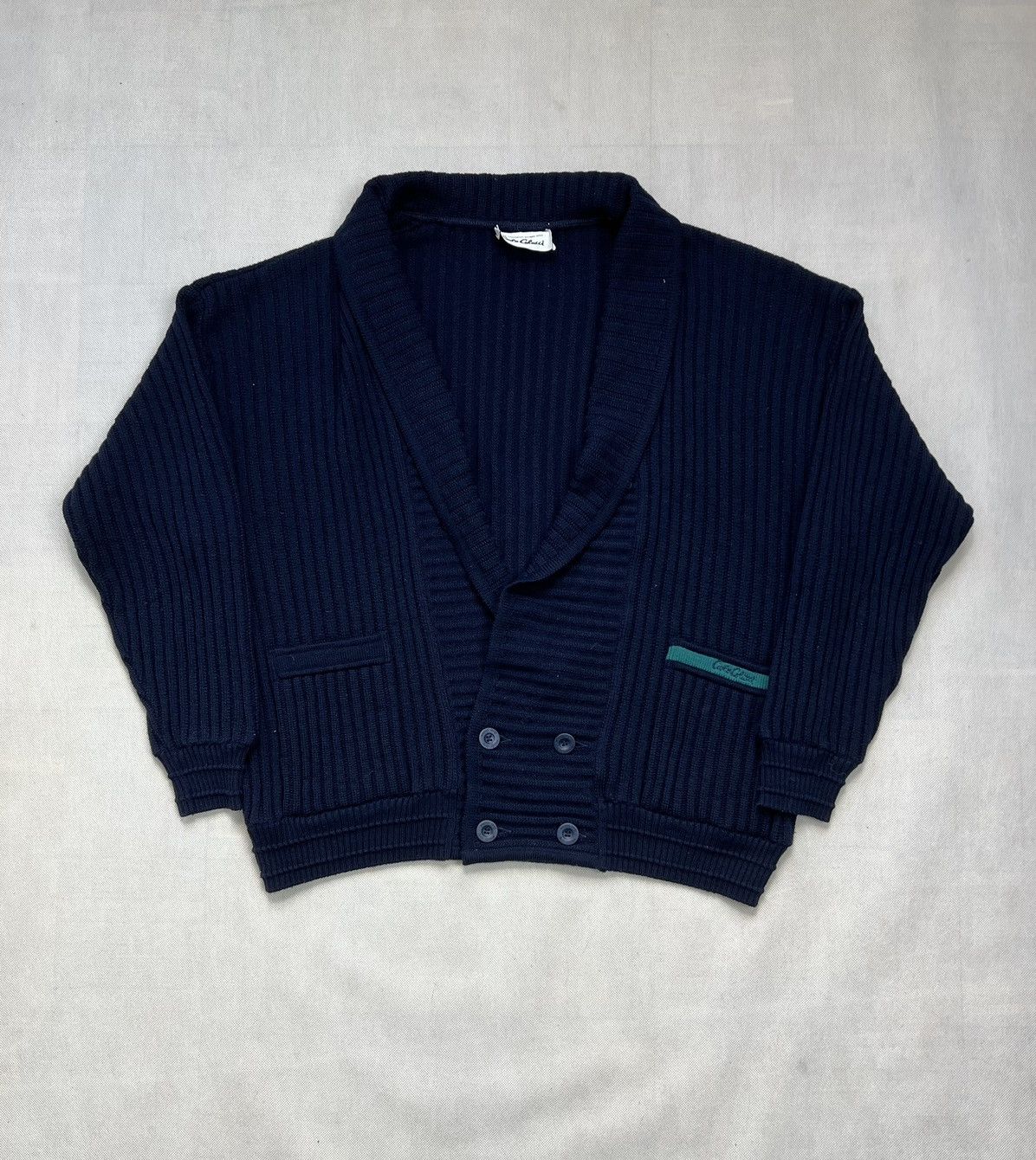 Carlo Colucci Cardigan Carlo Colucci wool sweater logo Size US XL / EU 56 / 4 - 1 Thumbnail