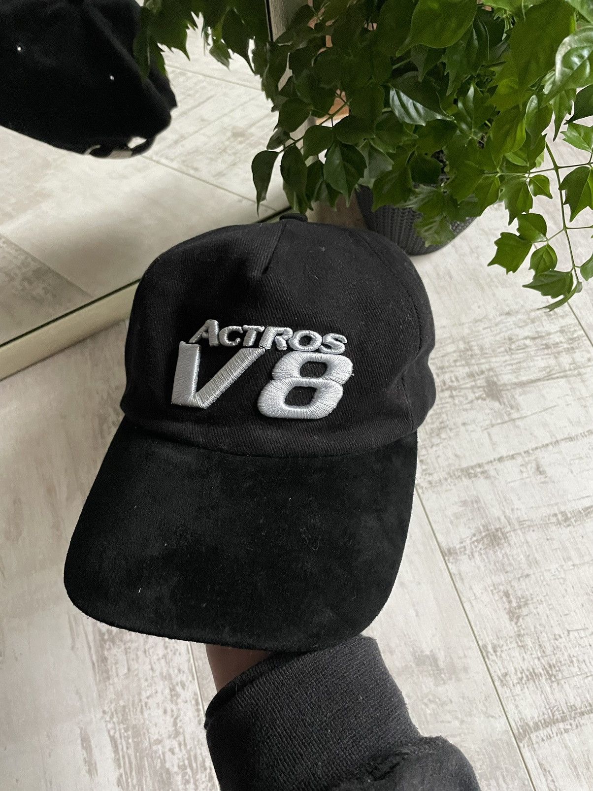 Mercedes-Benz × Vintage Vintage Mercedes Benz V8 Actors Racing Y2KHat Cap Size ONE SIZE - 2 Thumbnail