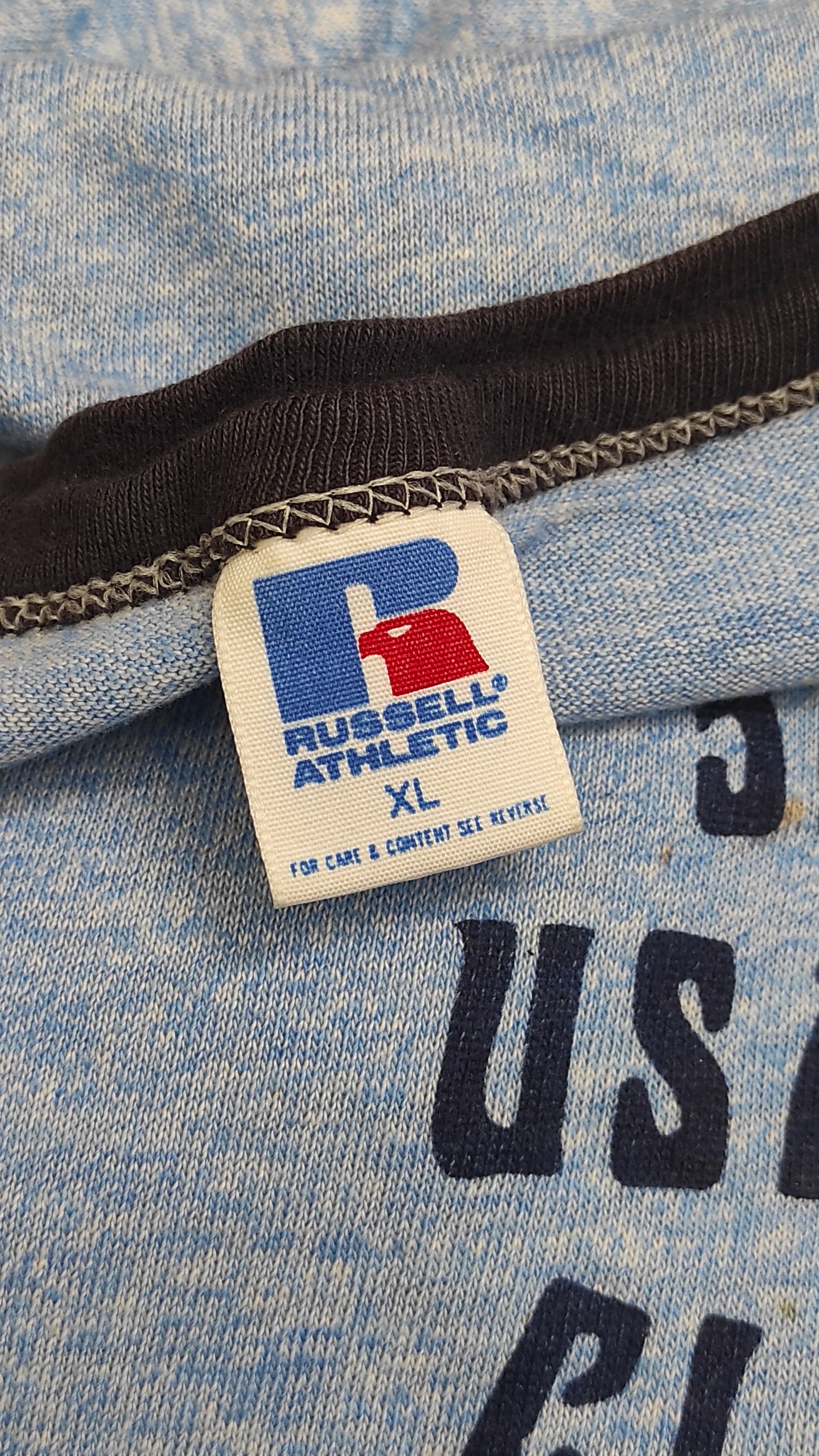 Sports Specialties Vintage 80's USAFA CLUB TRIBLEND RAYON TEE Size US XL / EU 56 / 4 - 3 Thumbnail