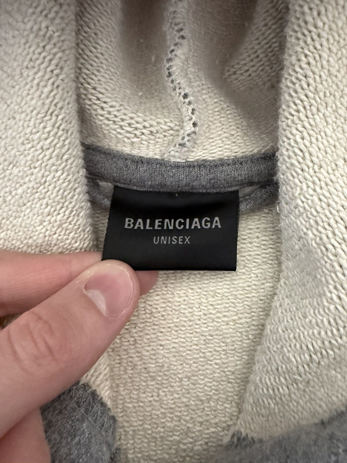 Balenciaga Balenciaga Summer 24 Unity Sports Icon Hoodie Grey 1500 GSM Size US S / EU 44-46 / 1 - 6 Thumbnail