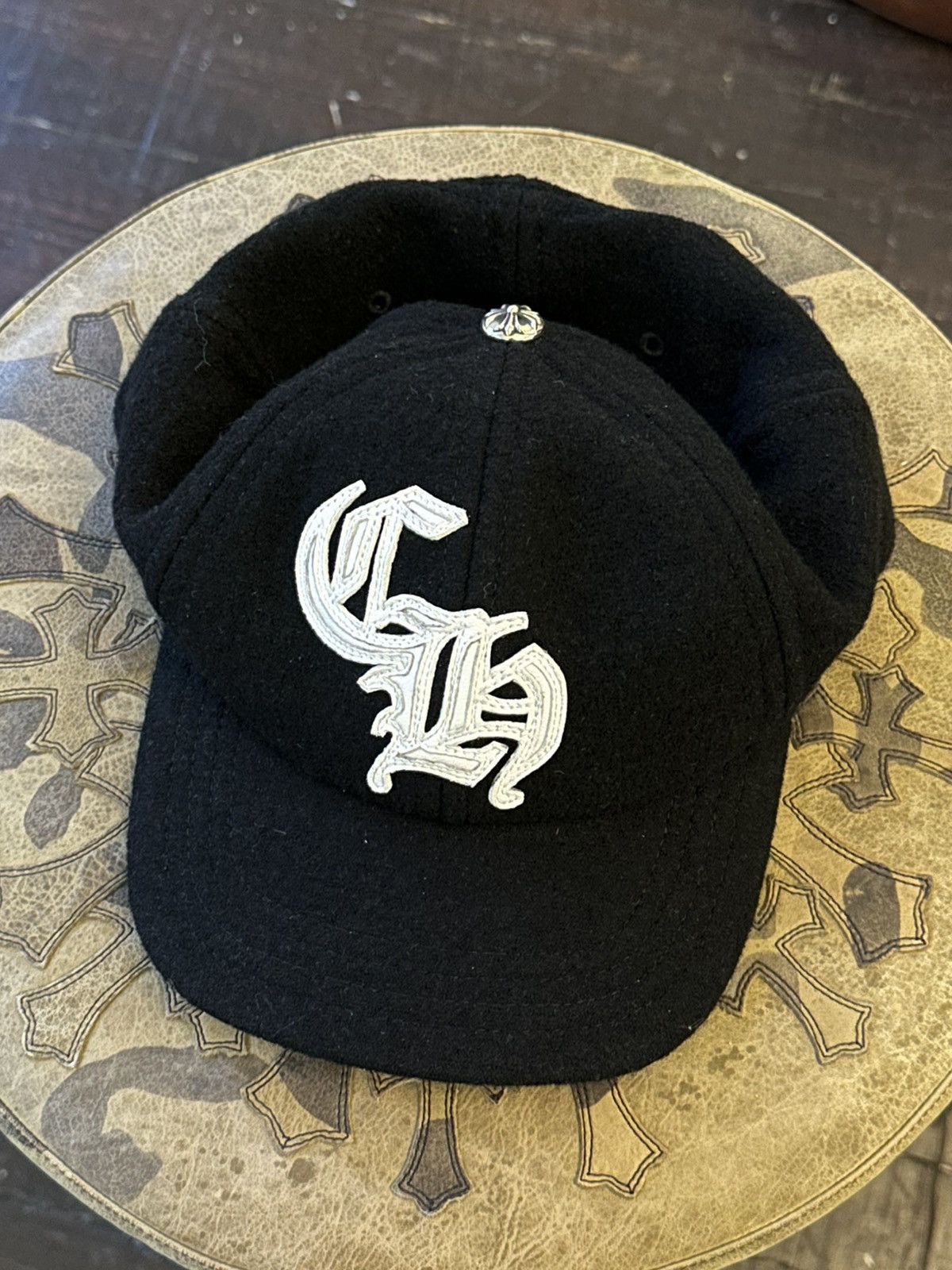 Chrome Hearts CHROME HEARTS WOOL BASEBALL HAT OS Size ONE SIZE - 1 Thumbnail