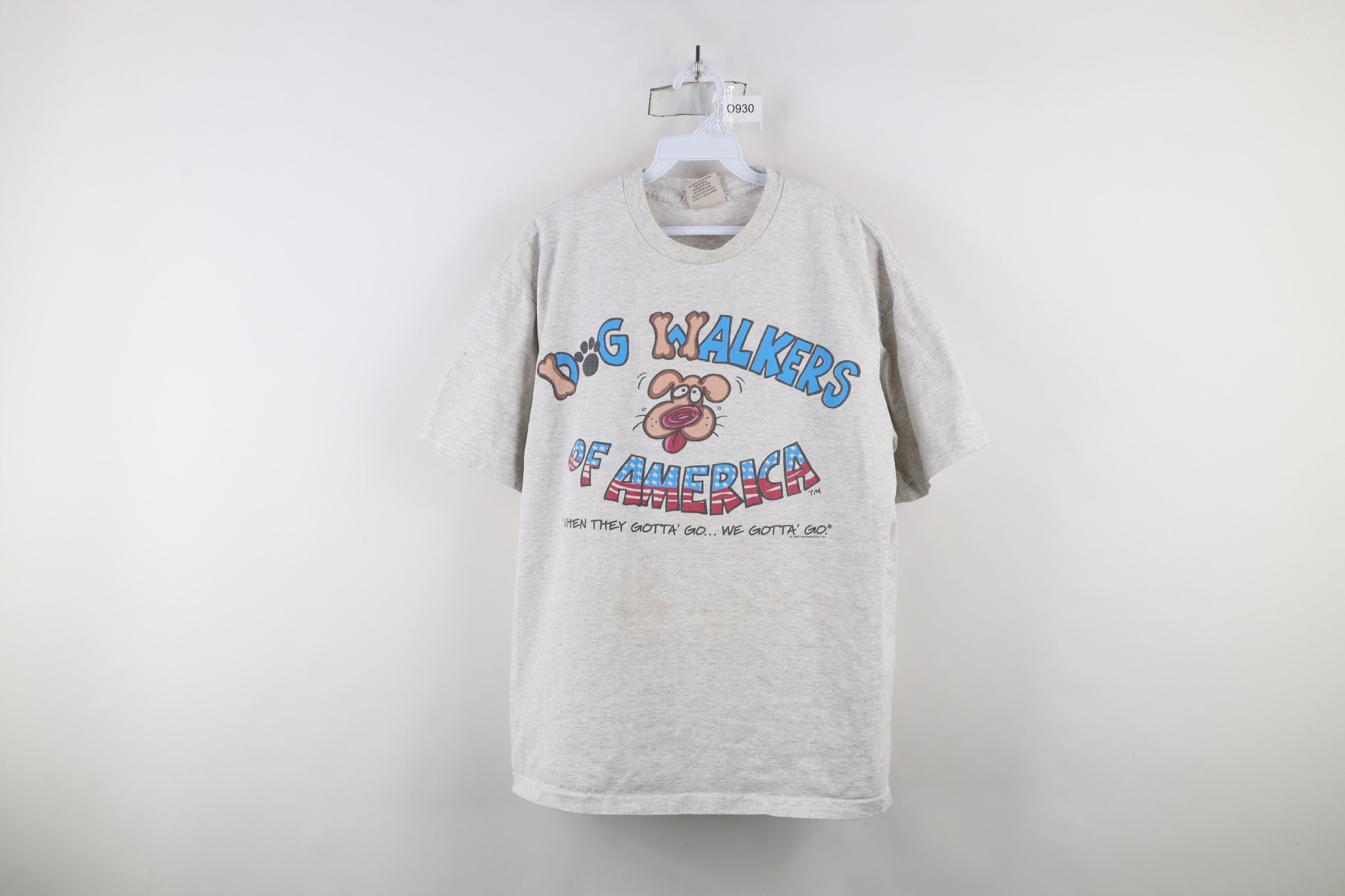 Vintage Vintage 90s Streetwear of America Short Sleeve T-Shirt USA Size US L / EU 52-54 / 3 - 1 Thumbnail