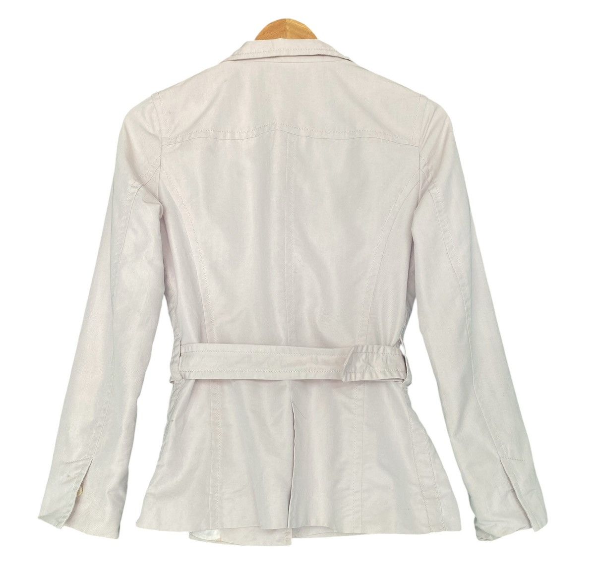 Designer × Sonia Rykiel SONIA RYKIEL Belt Button Jacket Size XS / US 0-2 / IT 36-38 - 7 Thumbnail