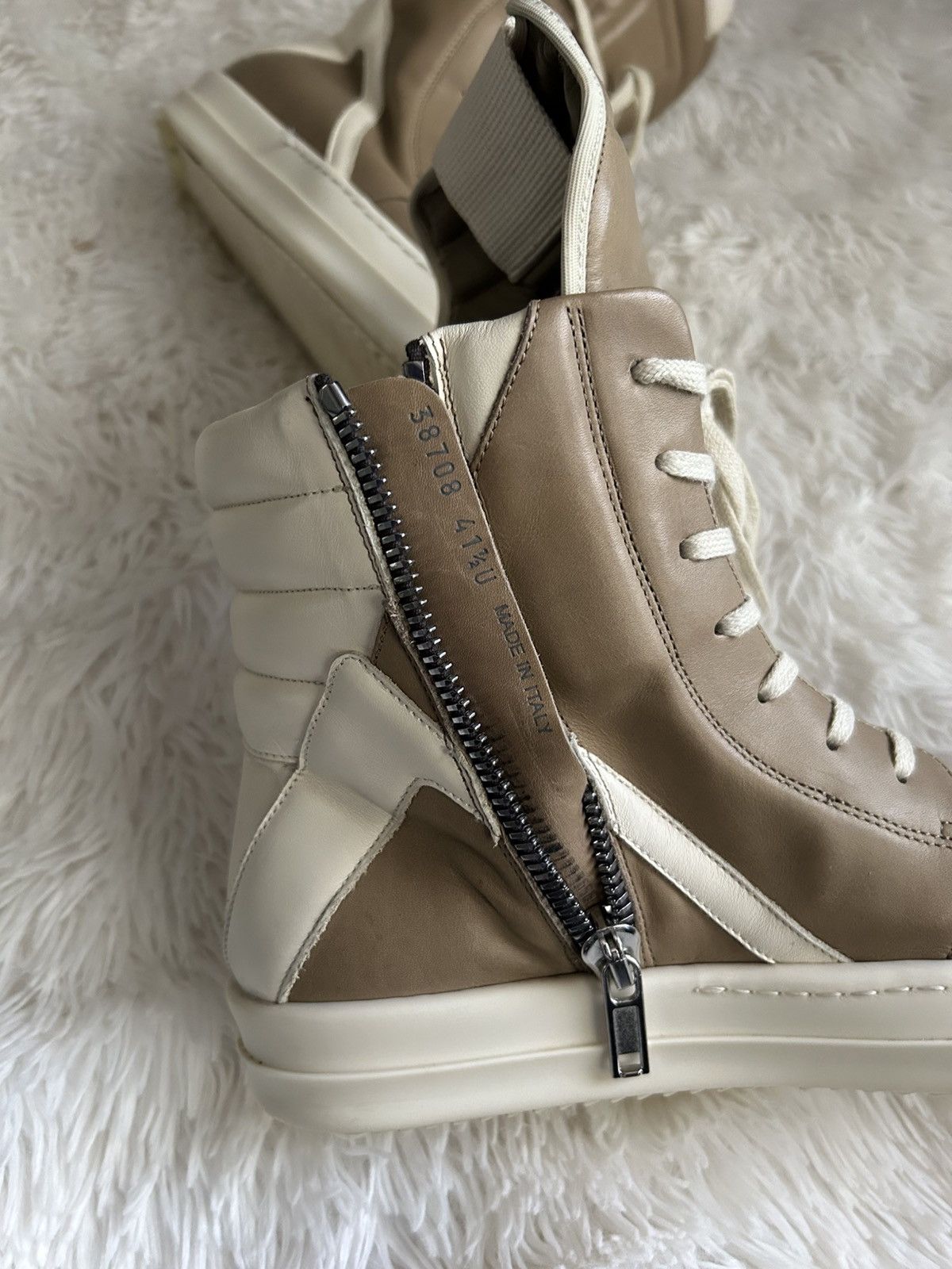Rick Owens Rick Owens Mainline Geobasket 41.5 SHIPS SAME DAY Size US 8.5 / EU 41-42 - 6 Thumbnail