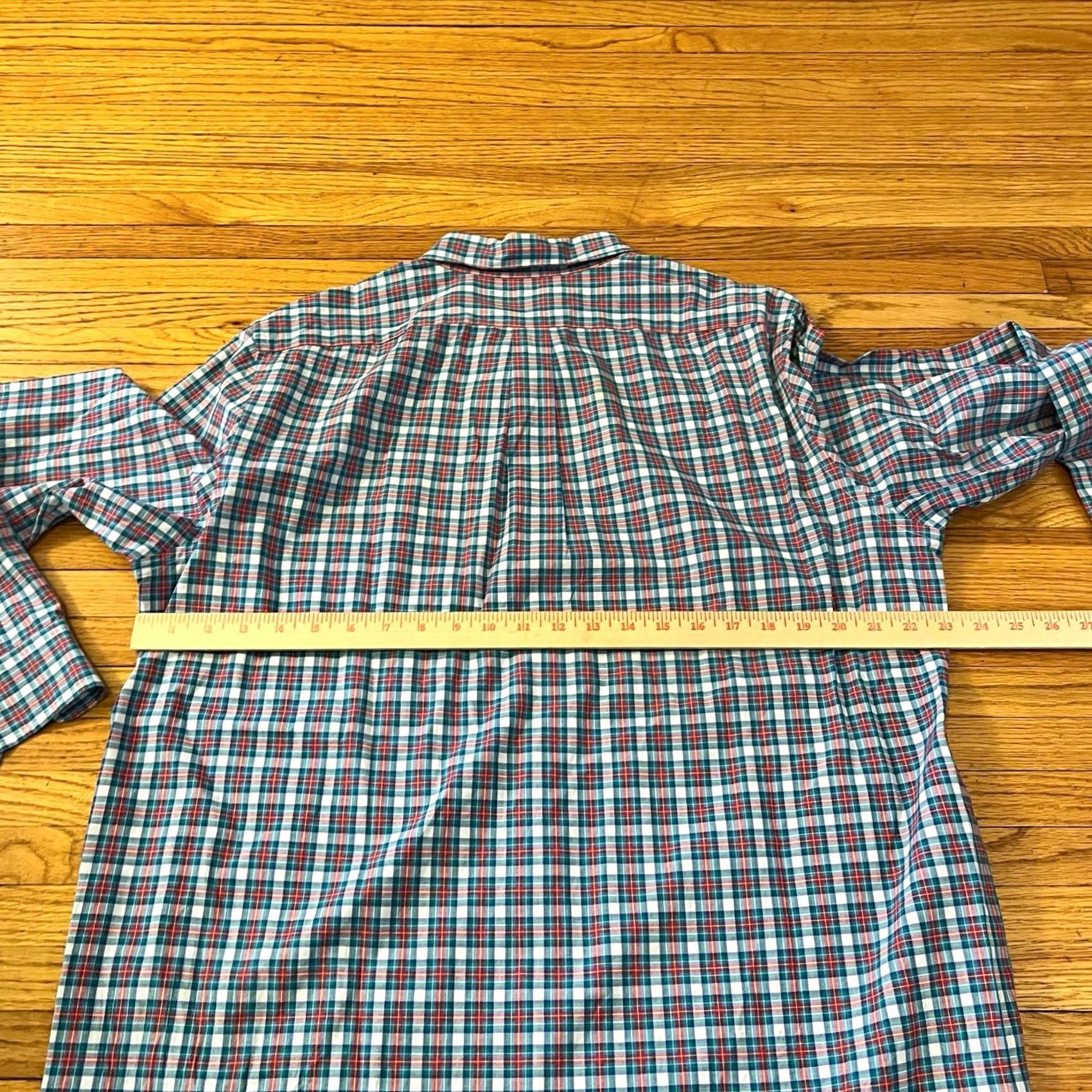 Vineyard Vines Vineyard Vines Shirt Mens Large Slim Fit Tucker Plaid Button Up Long Sleeve Blue L Regular Mens Size US L / EU 52-54 / 3 - 4 Thumbnail