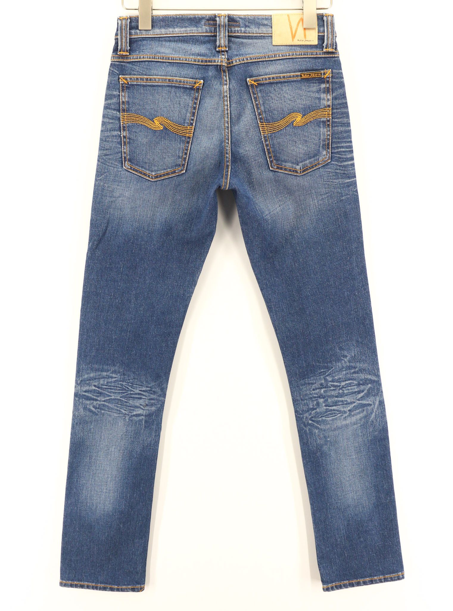 Nudie Jeans TUBE KELLY W28/L32 Cotton Stretch Blue Jeans 80613 Size US 28 / EU 44 - 2 Thumbnail