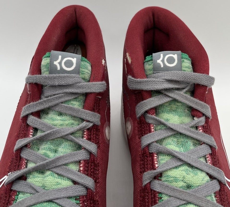 Nike KD 12 By You Customized Red Basketball Sz 8.5 Kevin Durant Size US 8.5 / EU 41-42 - 9 Thumbnail